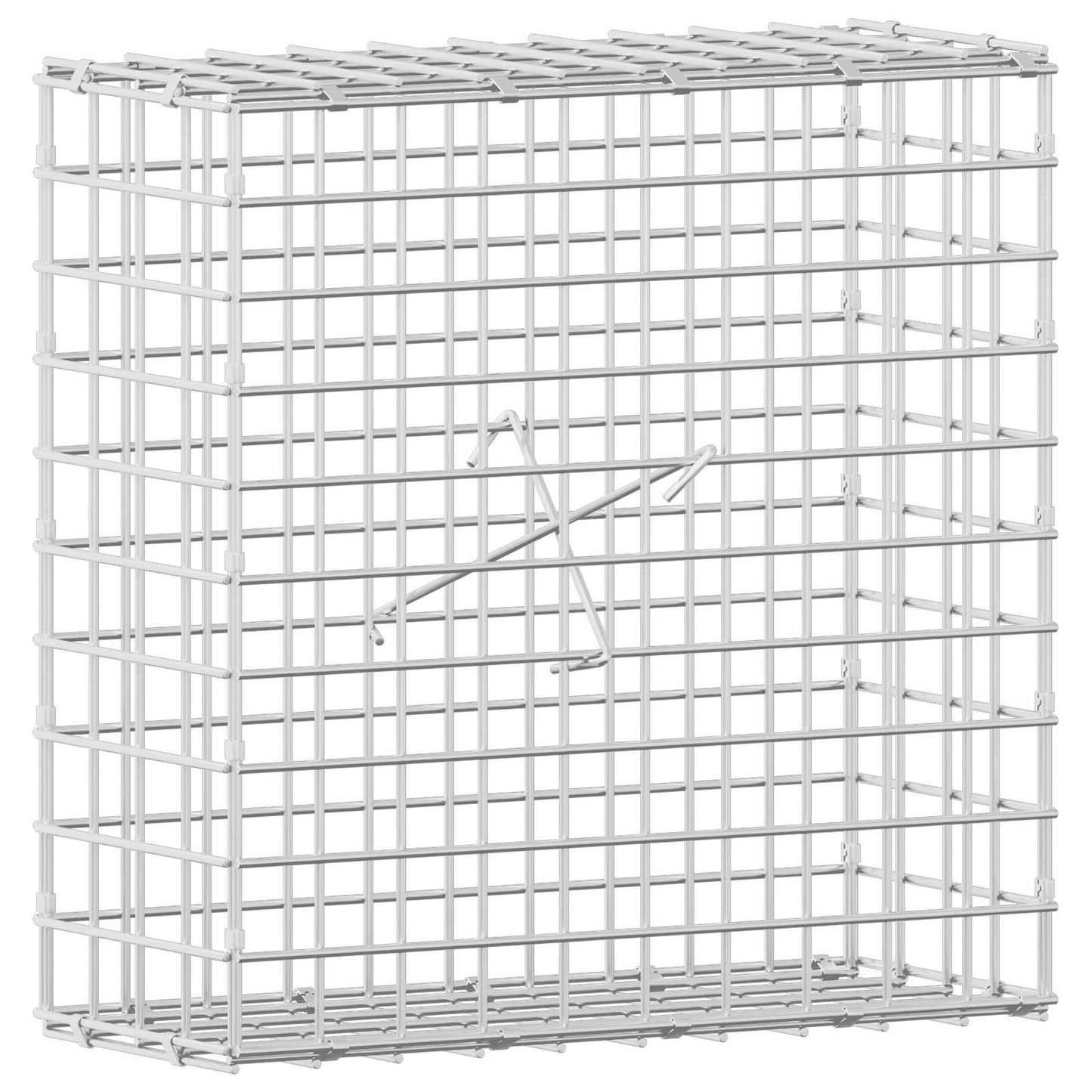vidaXL Γκαμπιόν με Σύρμα 3,5 mm και Πλέγμα 5x5 cm 50x20x50 εκ