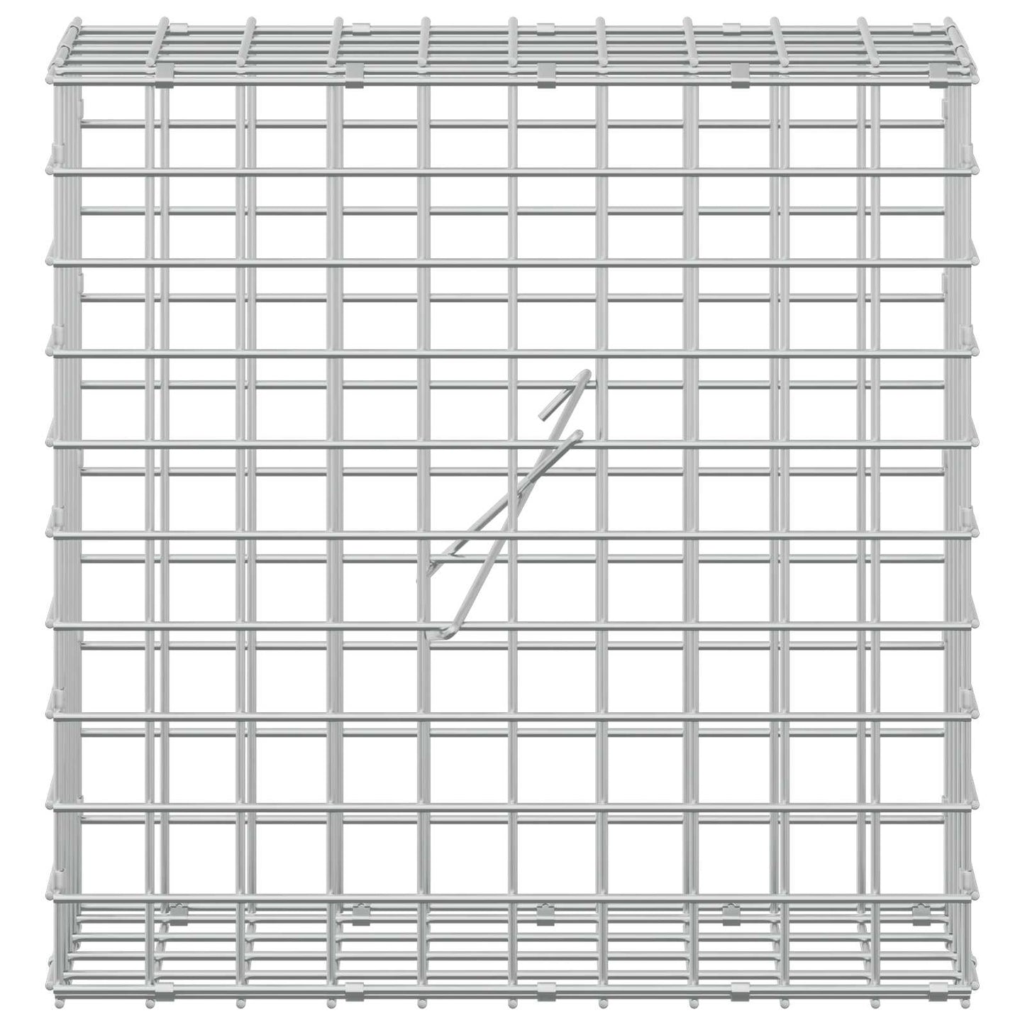 vidaXL Γκαμπιόν με Σύρμα 3,5 mm και Πλέγμα 5x5 cm 50x20x50 εκ