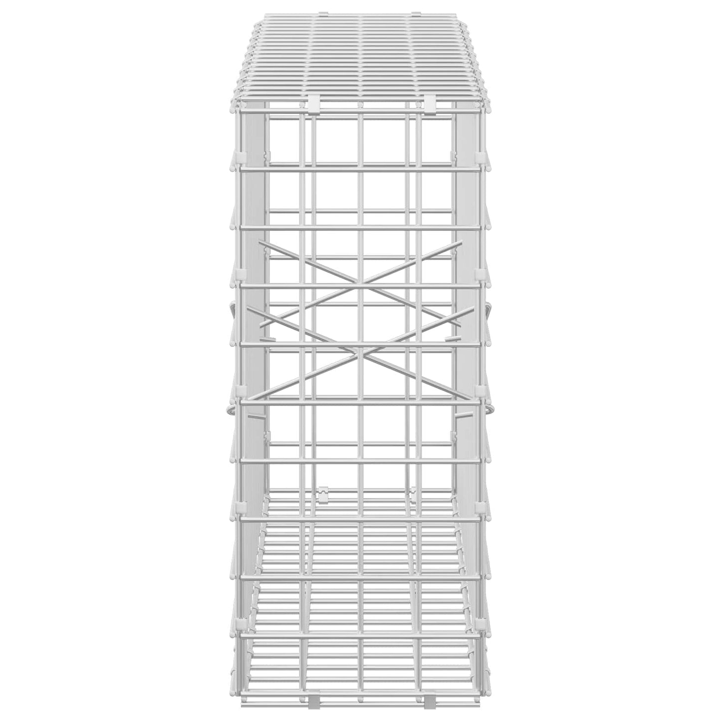vidaXL Γκαμπιόν με Σύρμα 3,5 mm και Πλέγμα 5x5 cm 100x20x50 εκ