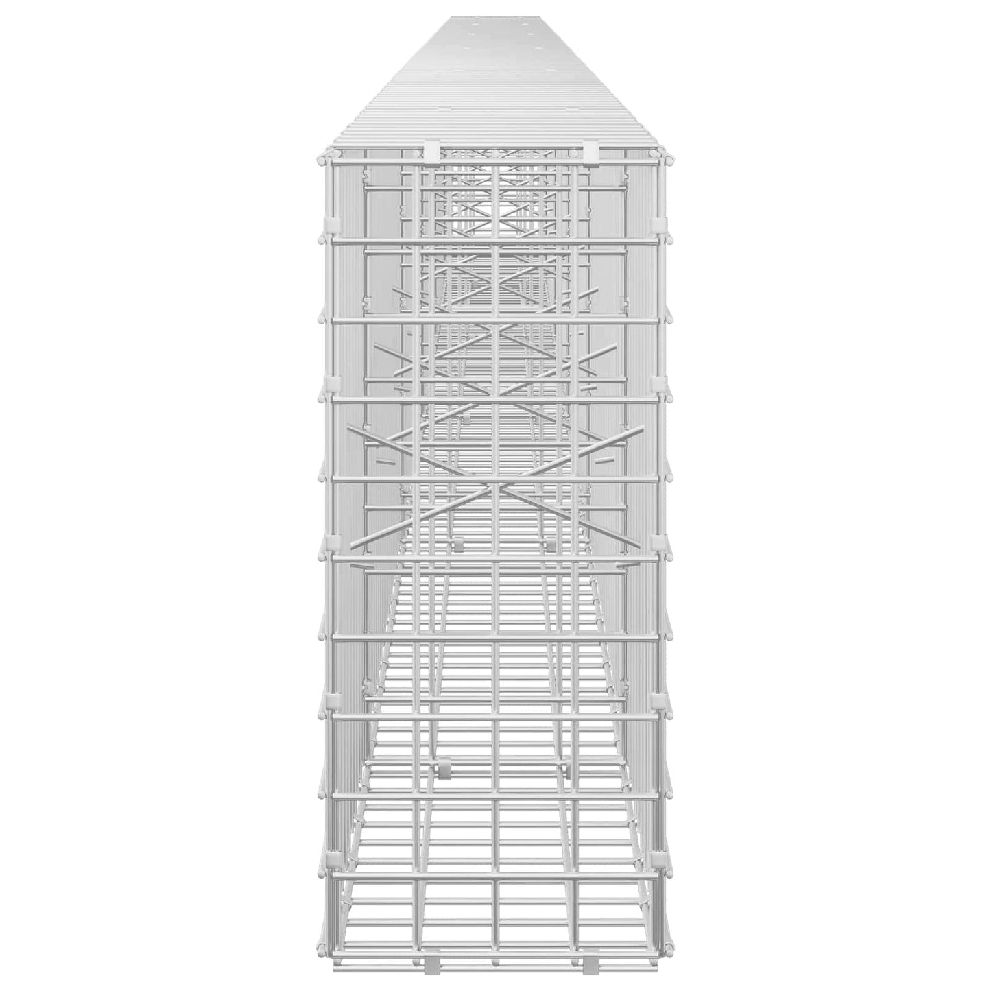 vidaXL Γκαμπιόν με Σύρμα 3,5 mm και Πλέγμα 5x5 cm 550x20x50 εκ