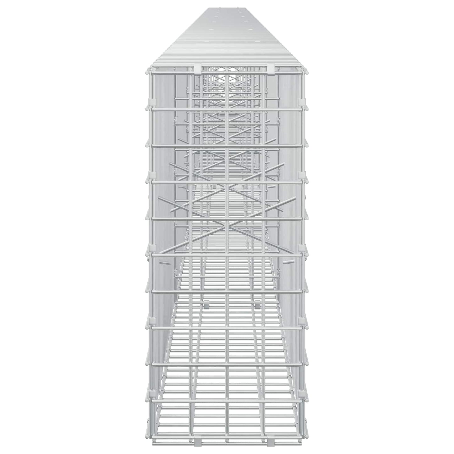 vidaXL Γκαμπιόν με Σύρμα 3,5 mm και Πλέγμα 5x5 cm 700x20x50 εκ