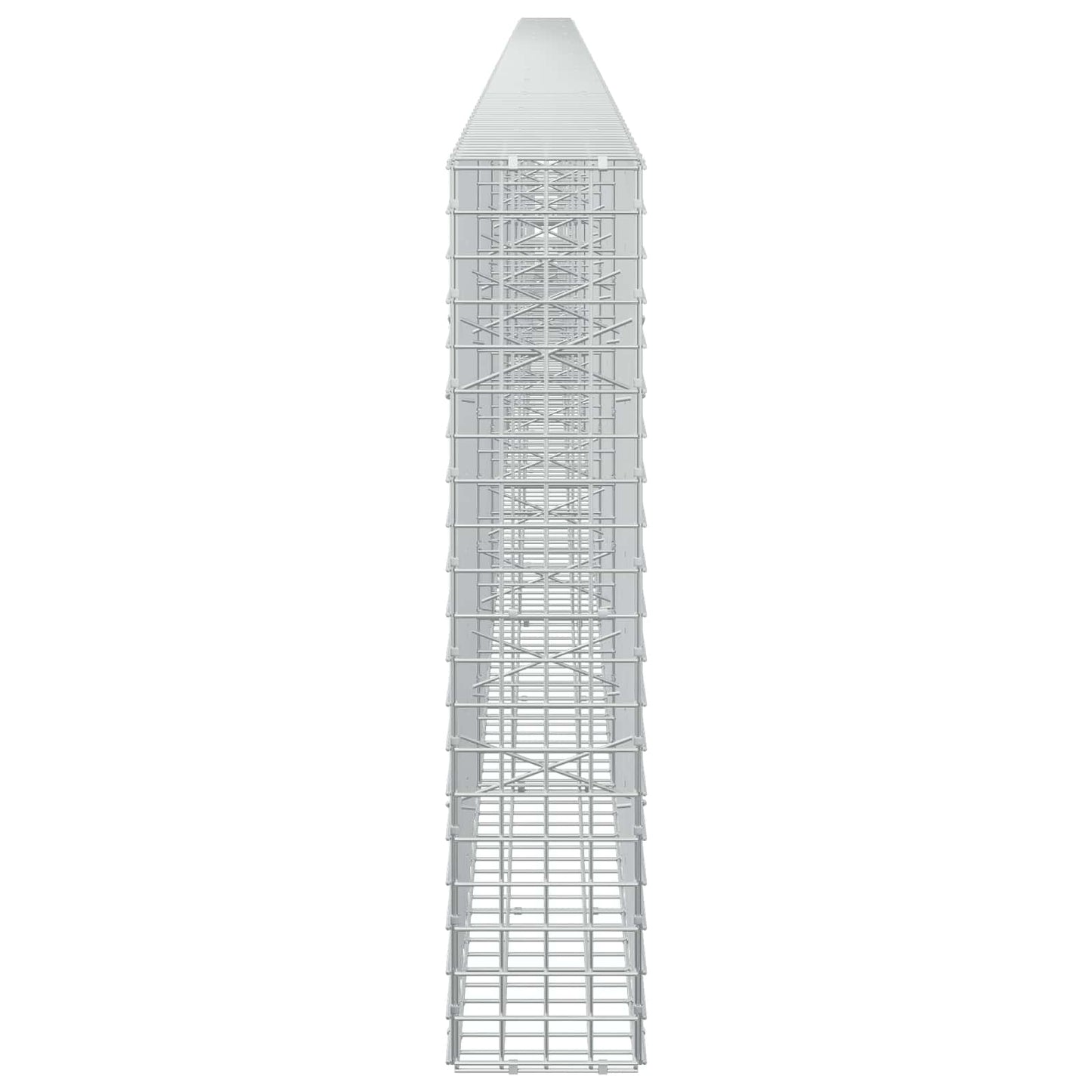 vidaXL Γκαμπιόν με Σύρμα 3,5 mm και Πλέγμα 5x5 cm 800x20x100 εκ