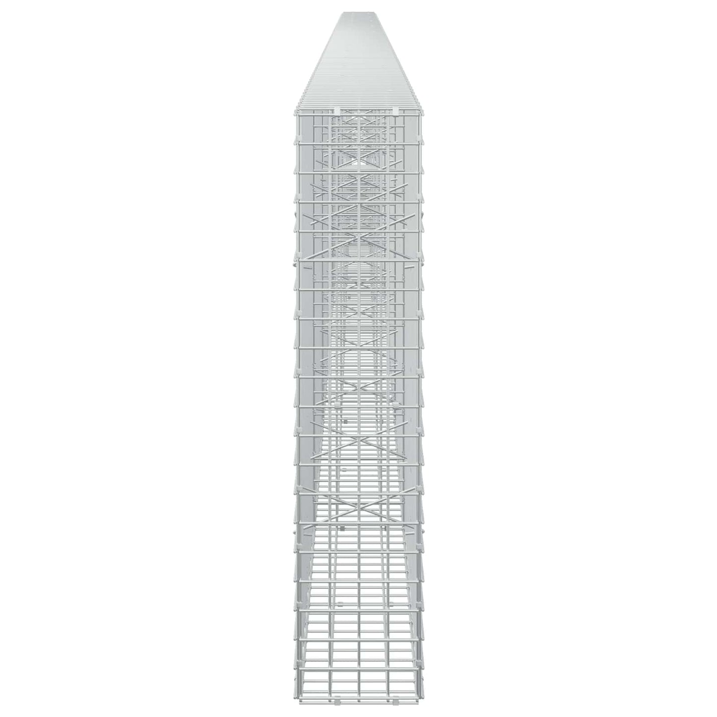 vidaXL Γκαμπιόν με Σύρμα 3,5 mm και Πλέγμα 5x5 cm 900x20x100 εκ