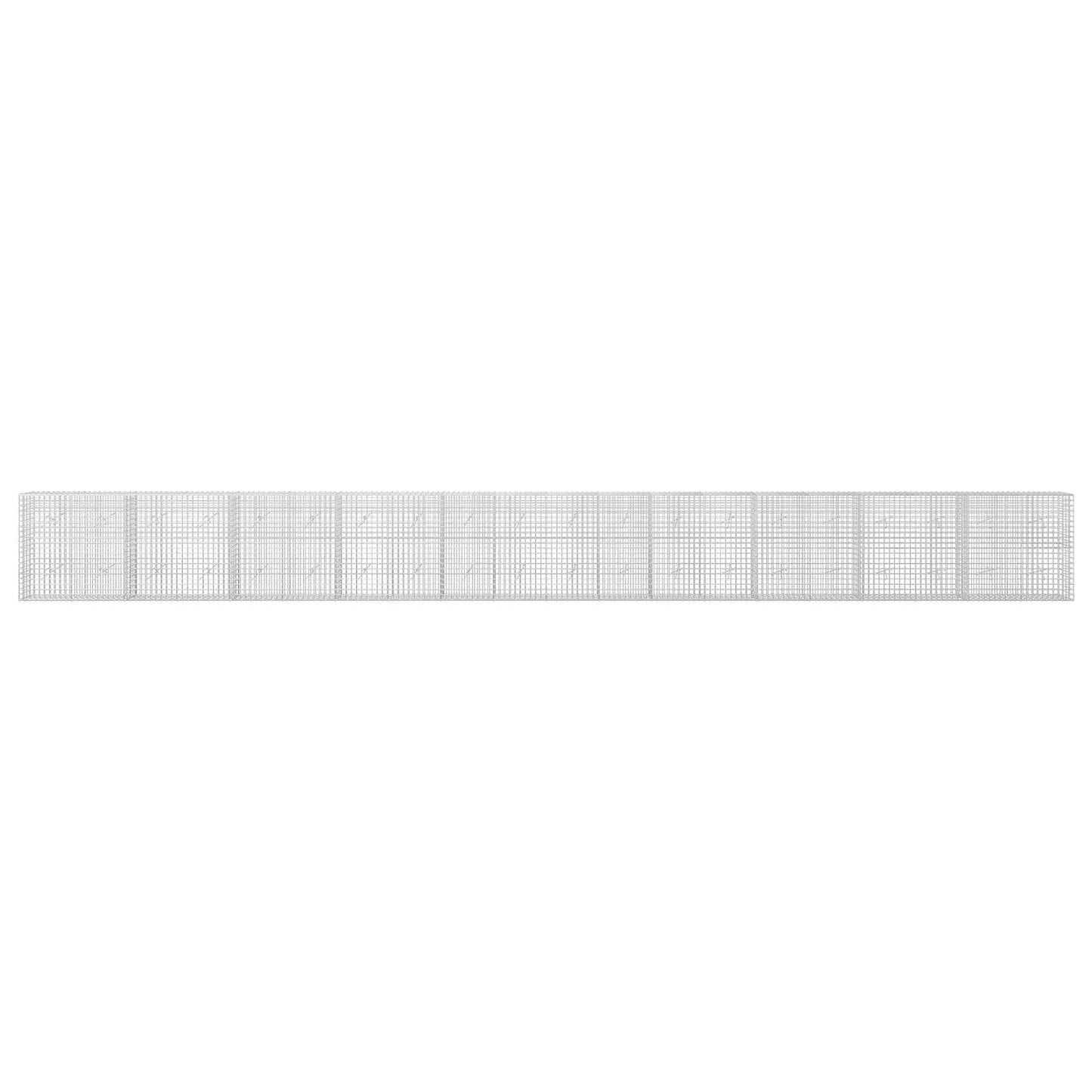 vidaXL Γκαμπιόν με Σύρμα 3,5 mm και Πλέγμα 5x5 cm 1000x20x100 εκ