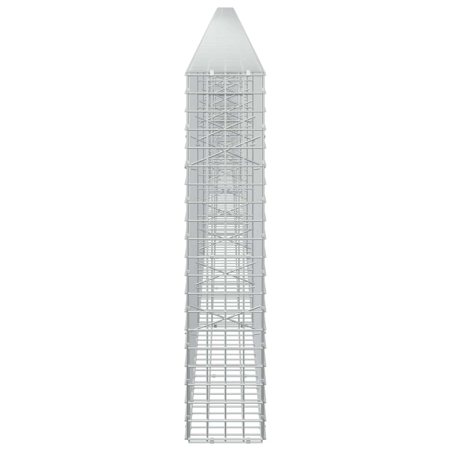 vidaXL Γκαμπιόν με Σύρμα 3,5 mm και Πλέγμα 5x5 cm 1100x20x100 εκ