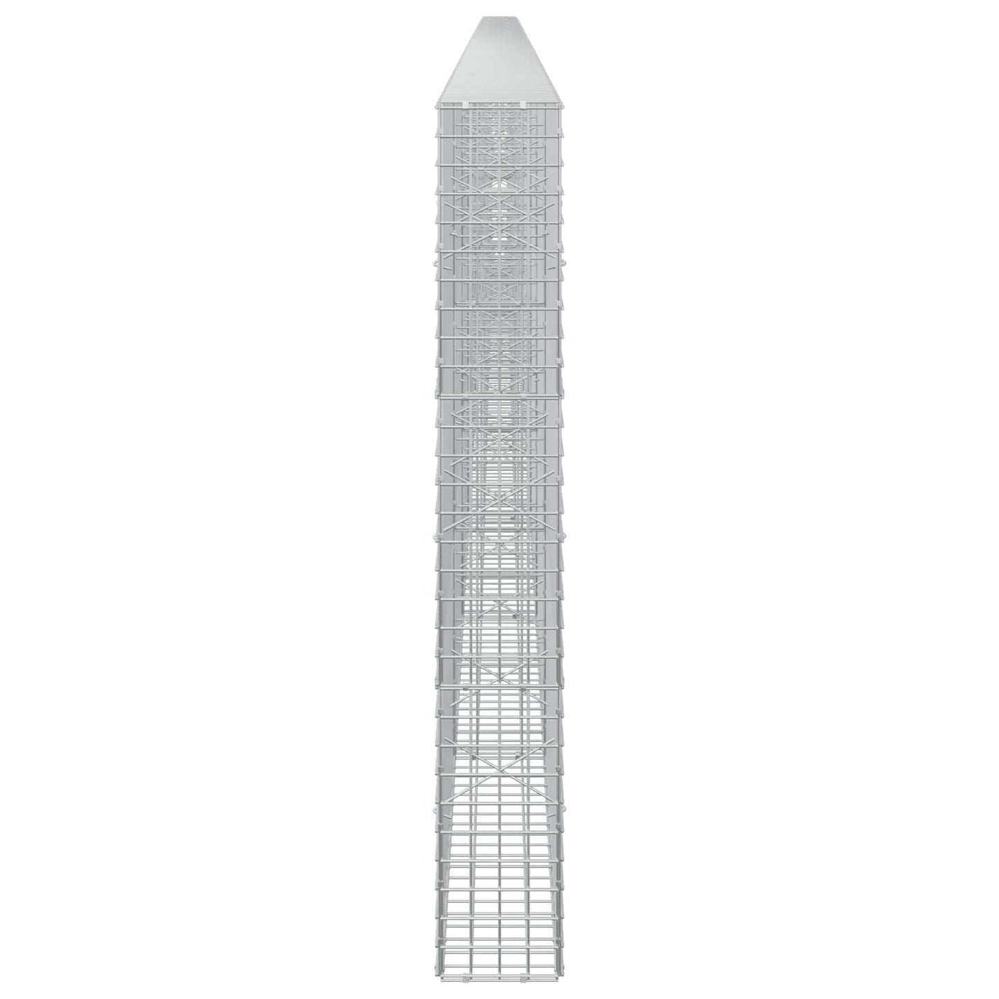 vidaXL Γκαμπιόν με Σύρμα 3,5 mm και Πλέγμα 5x5 cm 900x20x150 εκ.