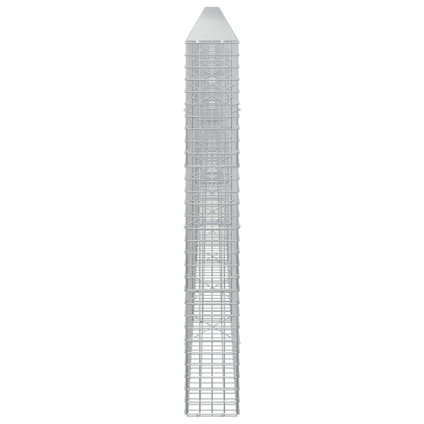 vidaXL Γκαμπιόν με Σύρμα 3,5 mm και Πλέγμα 5x5 cm 950x20x150 εκ