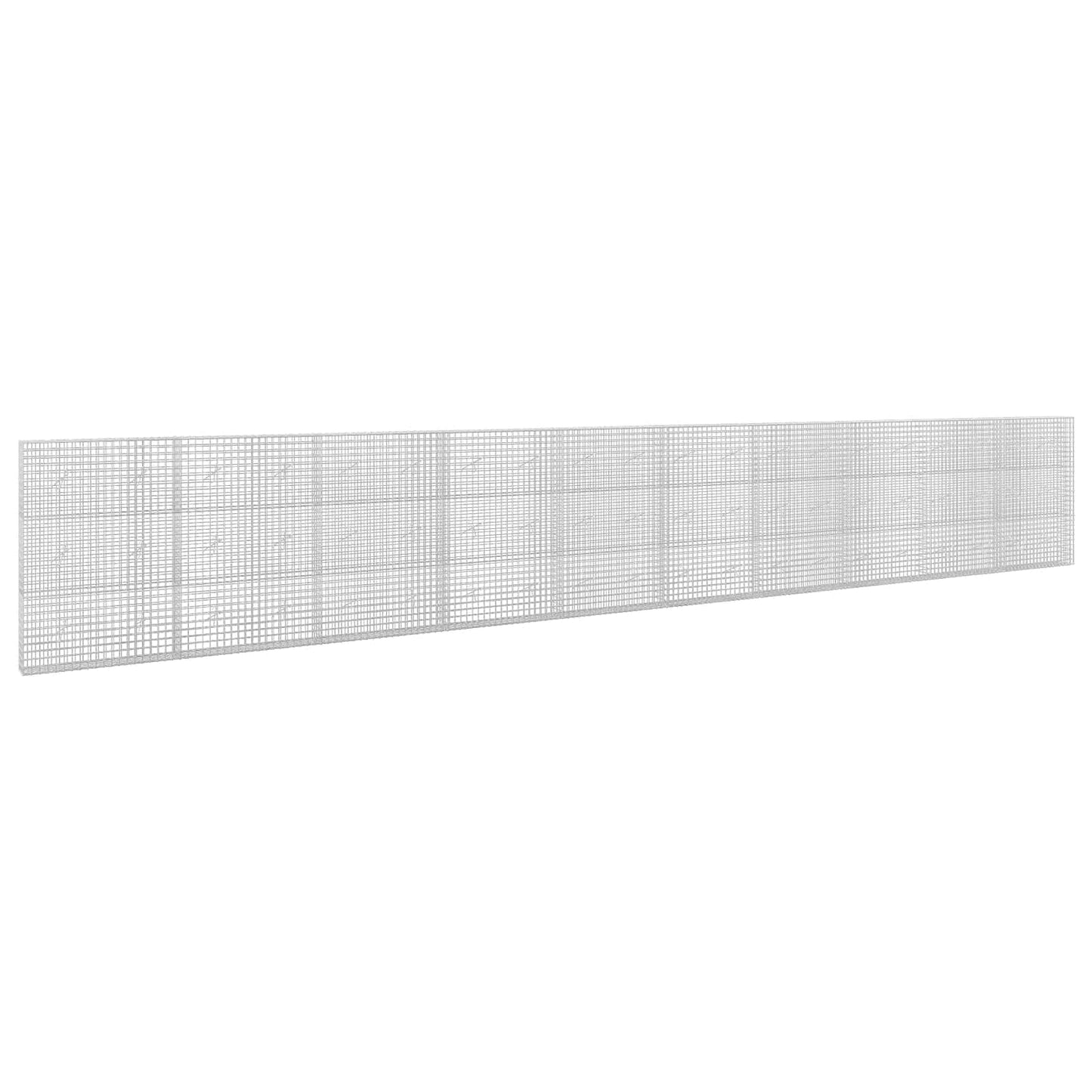 vidaXL Γκαμπιόν με Σύρμα 3,5 mm και Πλέγμα 5x5 cm 1000x20x150 εκ