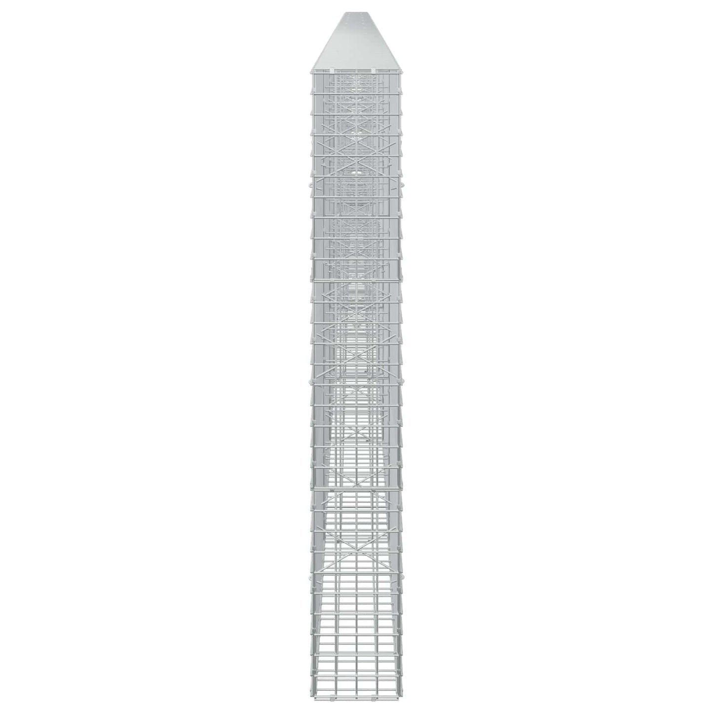 vidaXL Γκαμπιόν με Σύρμα 3,5 mm και Πλέγμα 5x5 cm 1000x20x150 εκ