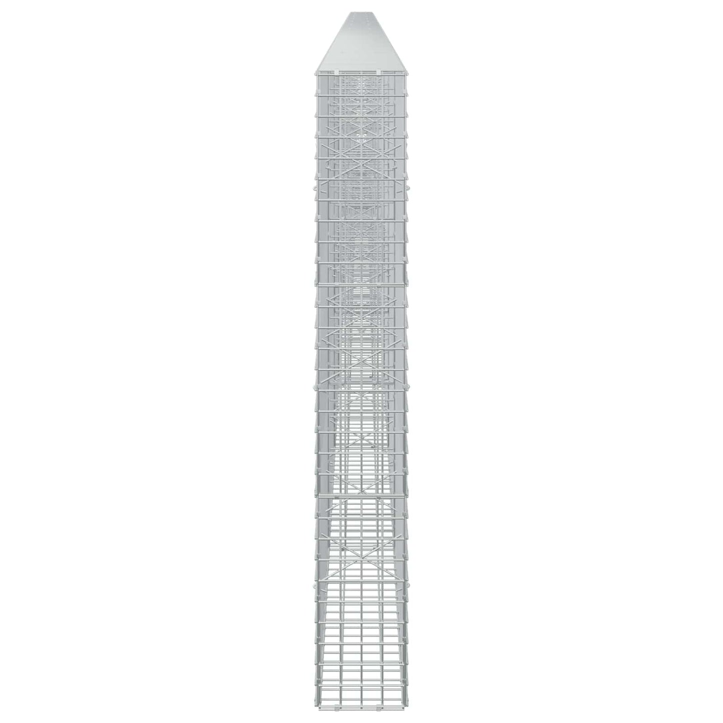 vidaXL Γκαμπιόν με Σύρμα 3,5 mm και Πλέγμα 5x5 cm 1050x20x150 εκ