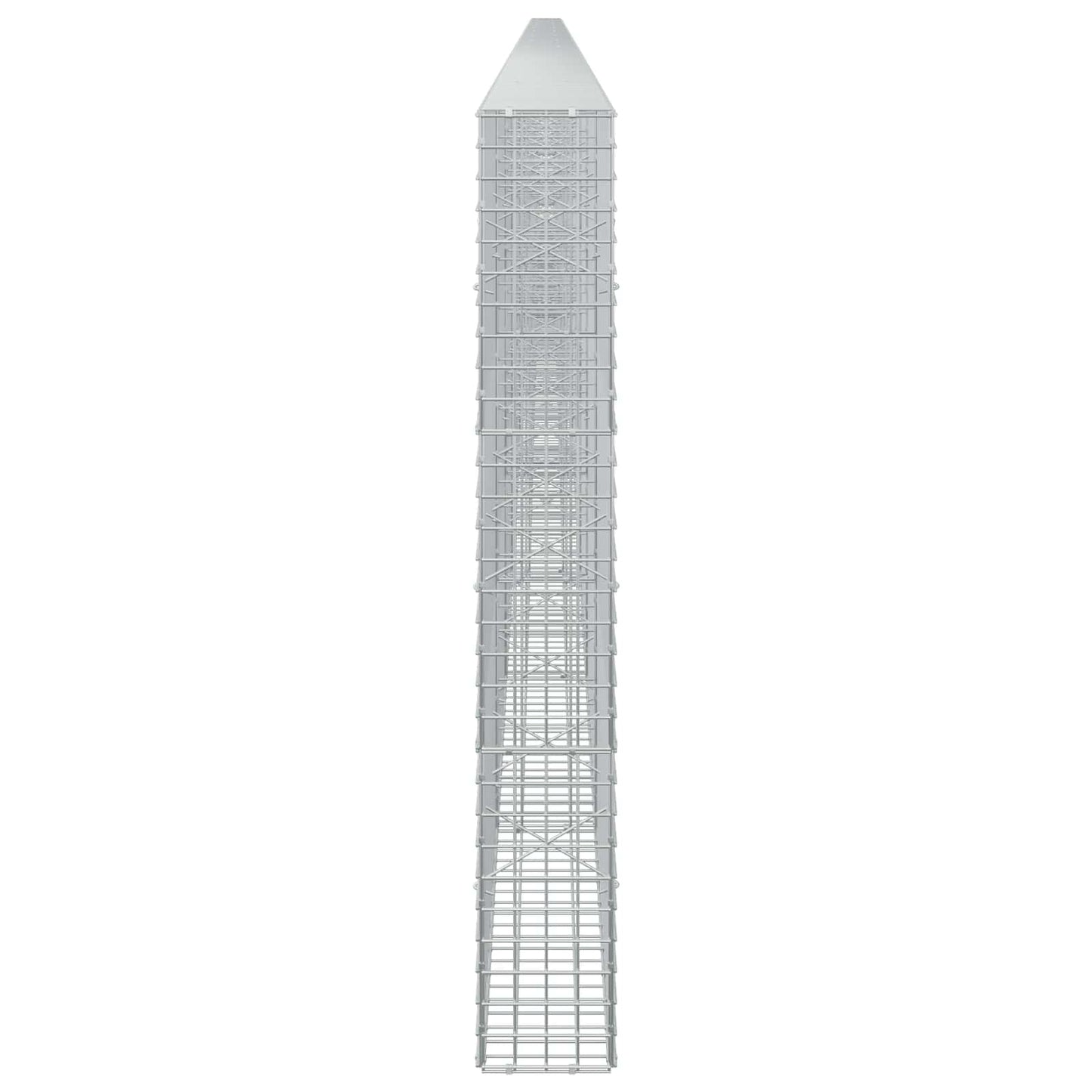 vidaXL Γκαμπιόν με Σύρμα 3,5 mm και Πλέγμα 5x5 cm 1200x20x150 εκ