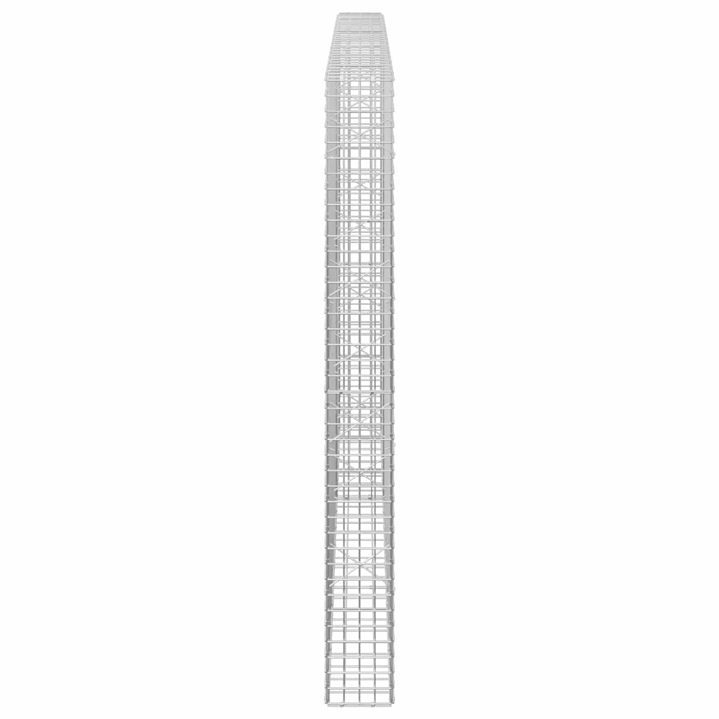vidaXL Γκαμπιόν με Σύρμα 3,5 mm και Πλέγμα 5x5 cm 150x20x200 εκ