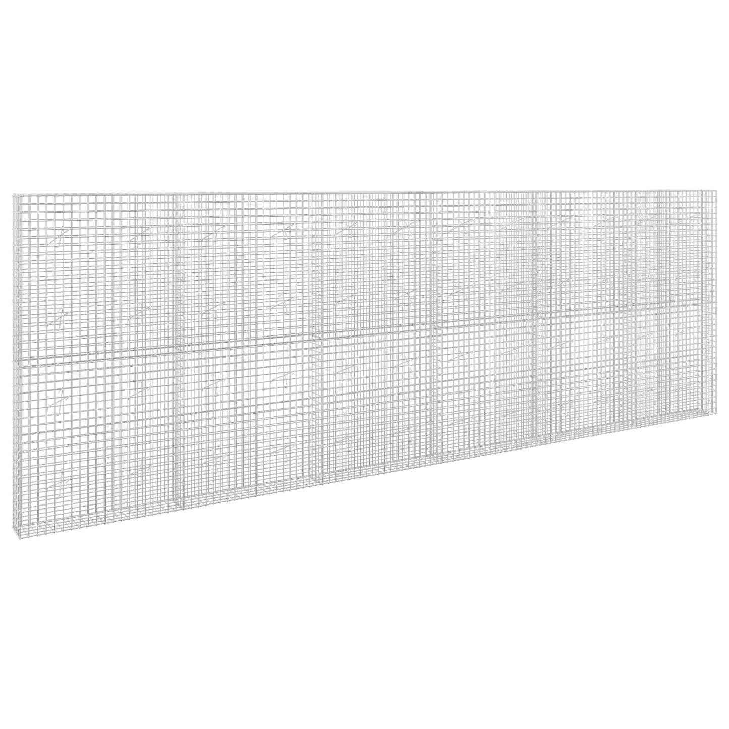 vidaXL Γκαμπιόν με Σύρμα 3,5 mm και Πλέγμα 5x5 cm 600x20x200 εκ