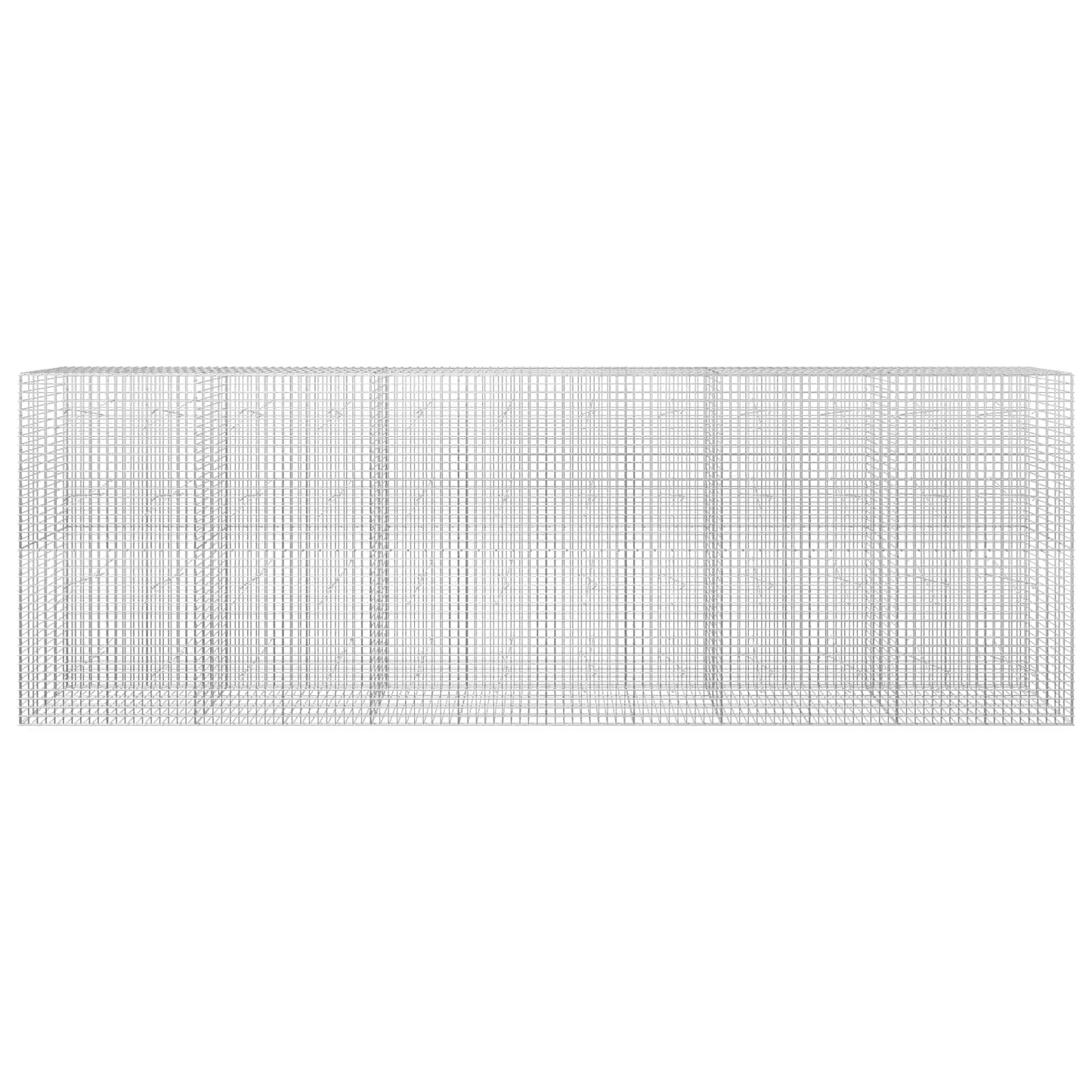 vidaXL Γκαμπιόν με Σύρμα 3,5 mm και Πλέγμα 5x5 cm 600x20x200 εκ