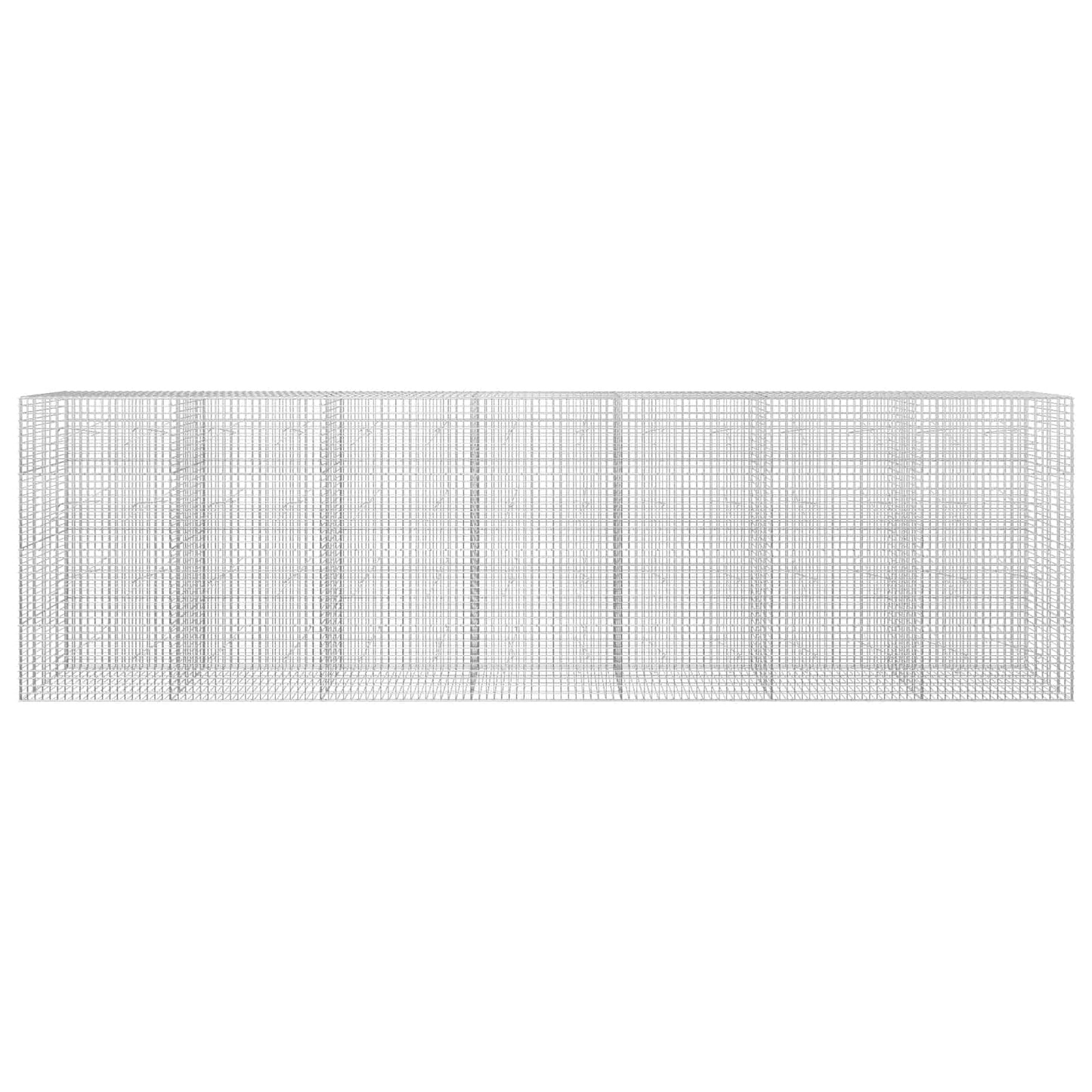 vidaXL Γκαμπιόν με Σύρμα 3,5 mm και Πλέγμα 5x5 cm 700x20x200 εκ