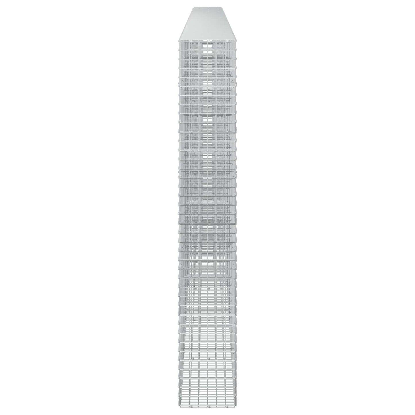 vidaXL Γκαμπιόν με Σύρμα 3,5 mm και Πλέγμα 5x5 cm 800x20x200 εκ.