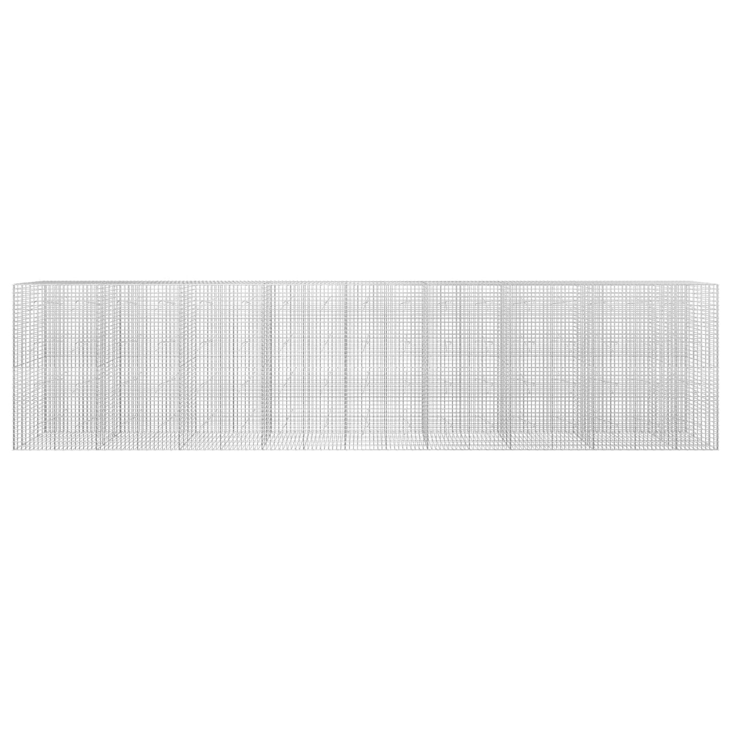 vidaXL Γκαμπιόν με Σύρμα 3,5 mm και Πλέγμα 5x5 cm 850x20x200 εκ