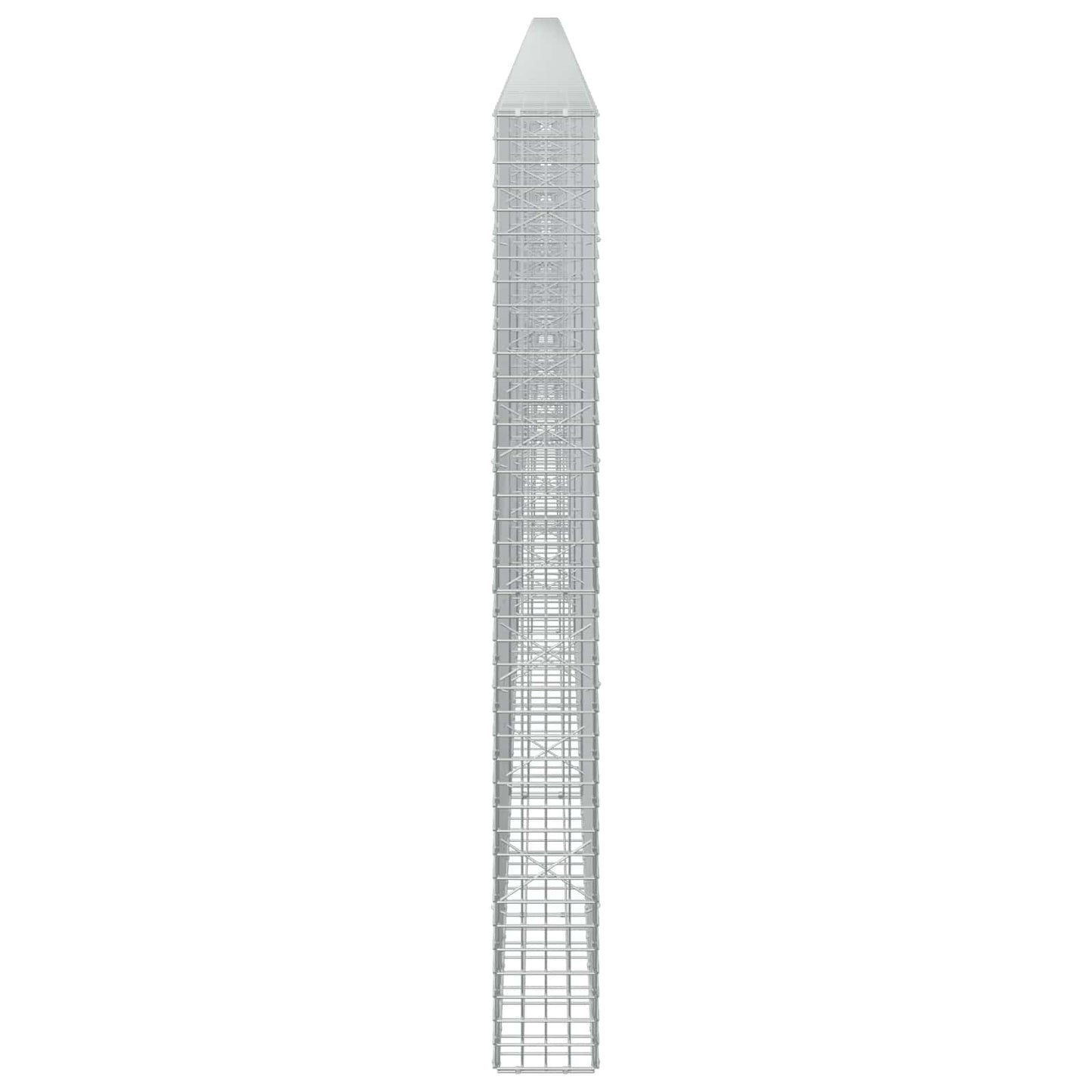 vidaXL Γκαμπιόν με Σύρμα 3,5 mm και Πλέγμα 5x5 cm 900x20x200 εκ