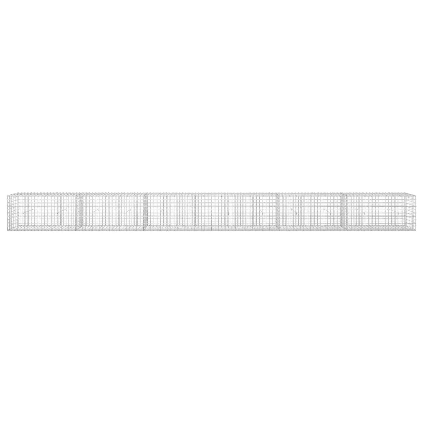 vidaXL Γκαμπιόν με Σύρμα 3,5 mm και Πλέγμα 5x5 cm 600x30x50 εκ