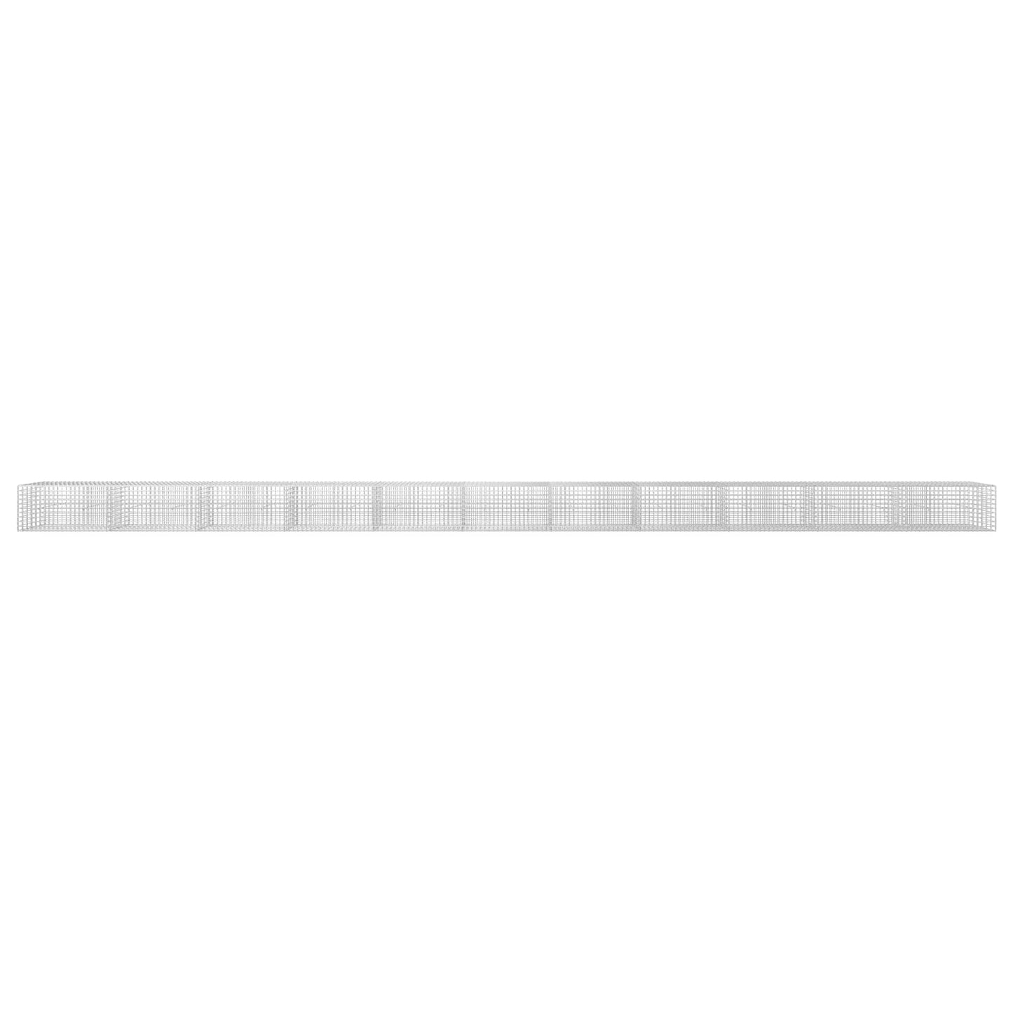 vidaXL Γκαμπιόν με Σύρμα 3,5 mm και Πλέγμα 5x5 cm 1100x30x50 εκ