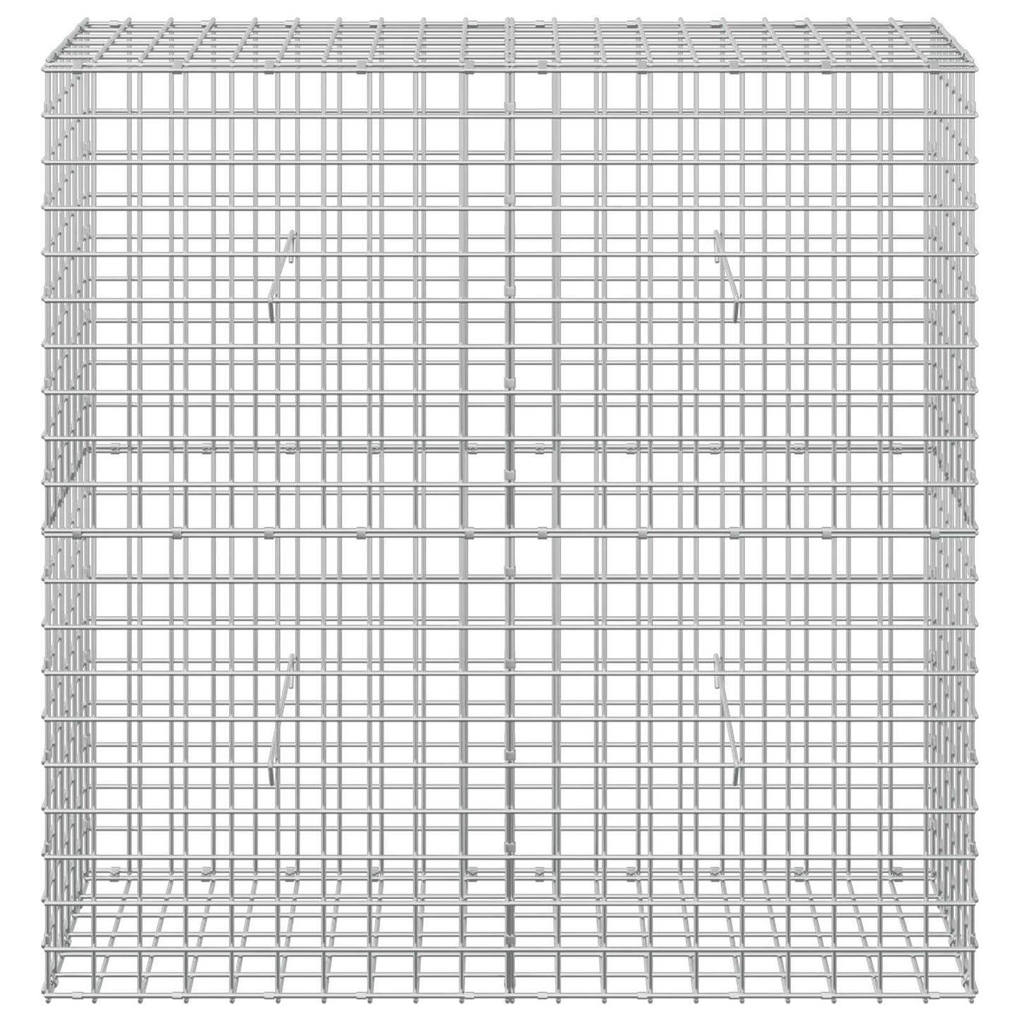vidaXL Γκαμπιόν με Σύρμα 3,5 mm και Πλέγμα 5x5 cm 100x30x100 εκ