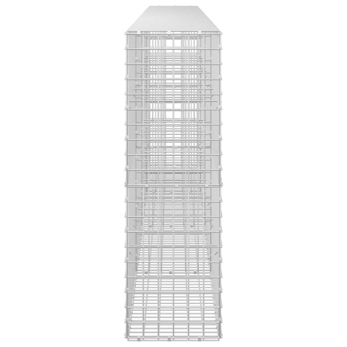 vidaXL Γκαμπιόν με Σύρμα 3,5 mm και Πλέγμα 5x5 cm 400x30x100 εκ