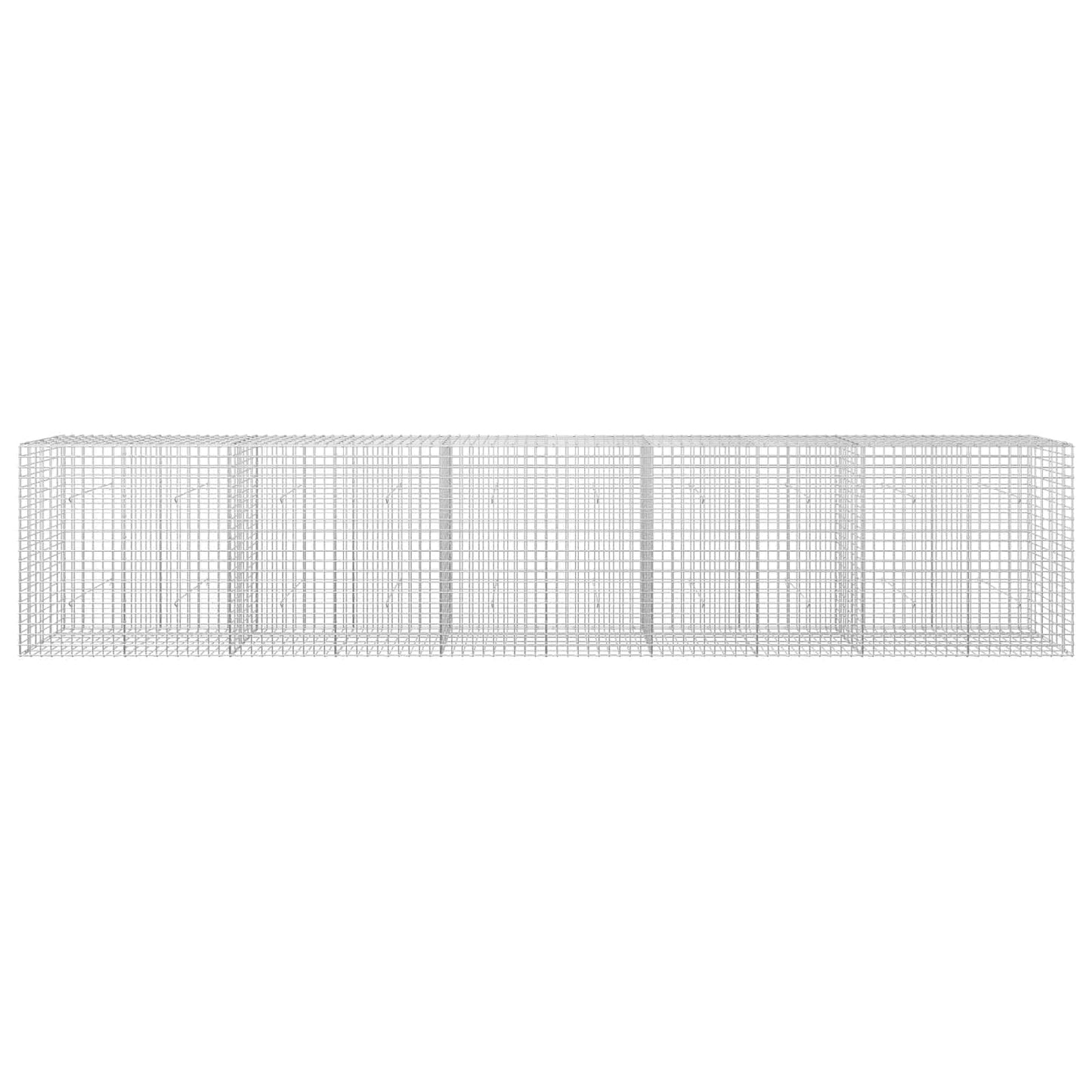 vidaXL Γκαμπιόν με Σύρμα 3,5 mm και Πλέγμα 5x5 cm 500x30x100 εκ