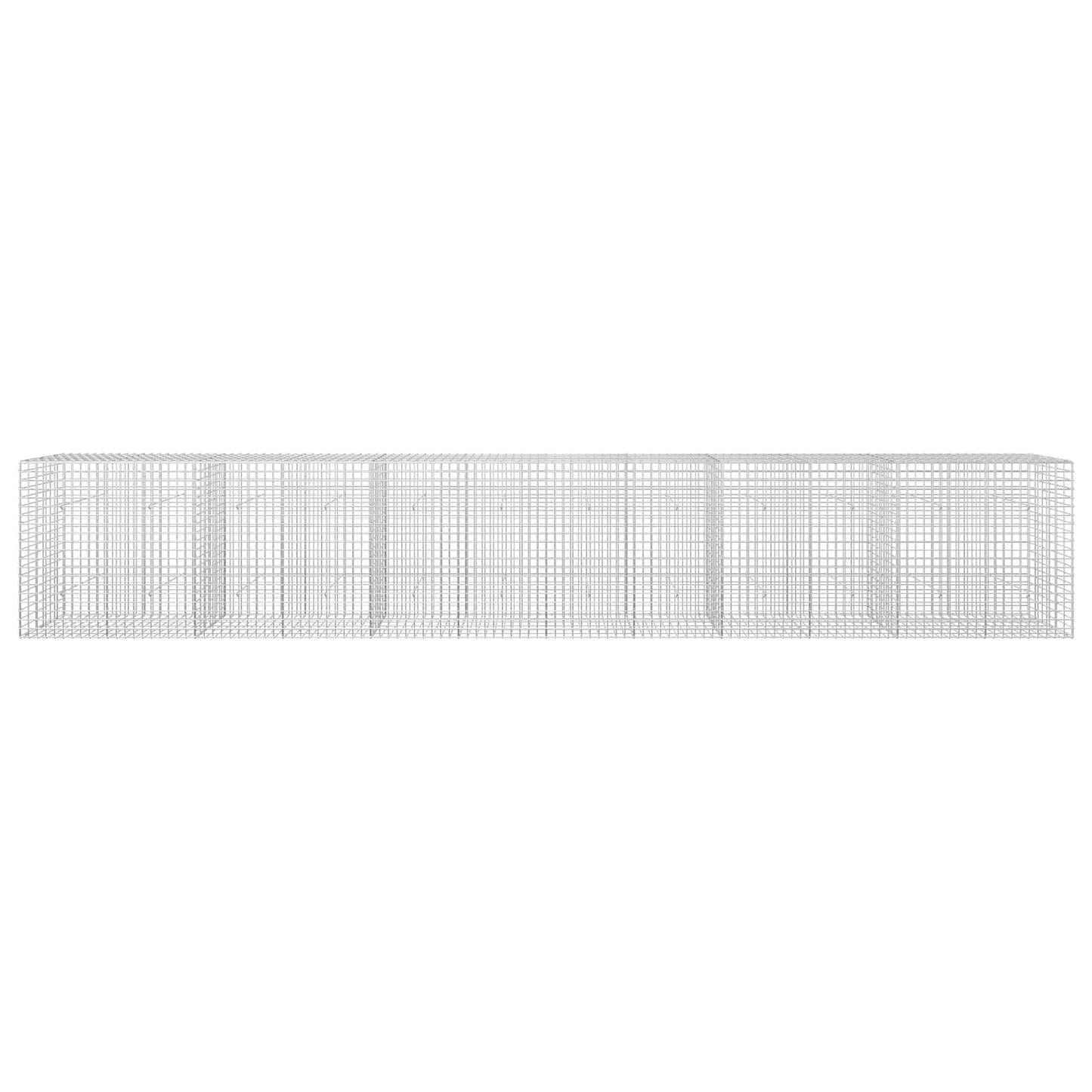 vidaXL Γκαμπιόν με Σύρμα 3,5 mm και Πλέγμα 5x5 cm 600x30x100 εκ