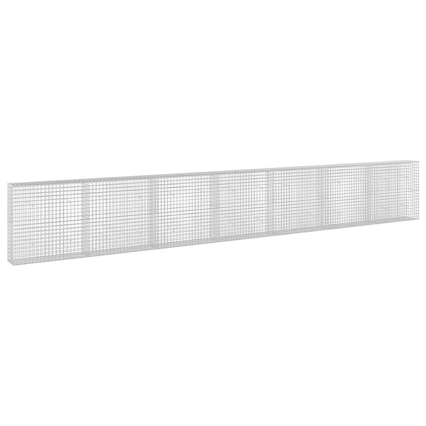 vidaXL Γκαμπιόν με Σύρμα 3,5 mm και Πλέγμα 5x5 cm 700x30x100 εκ