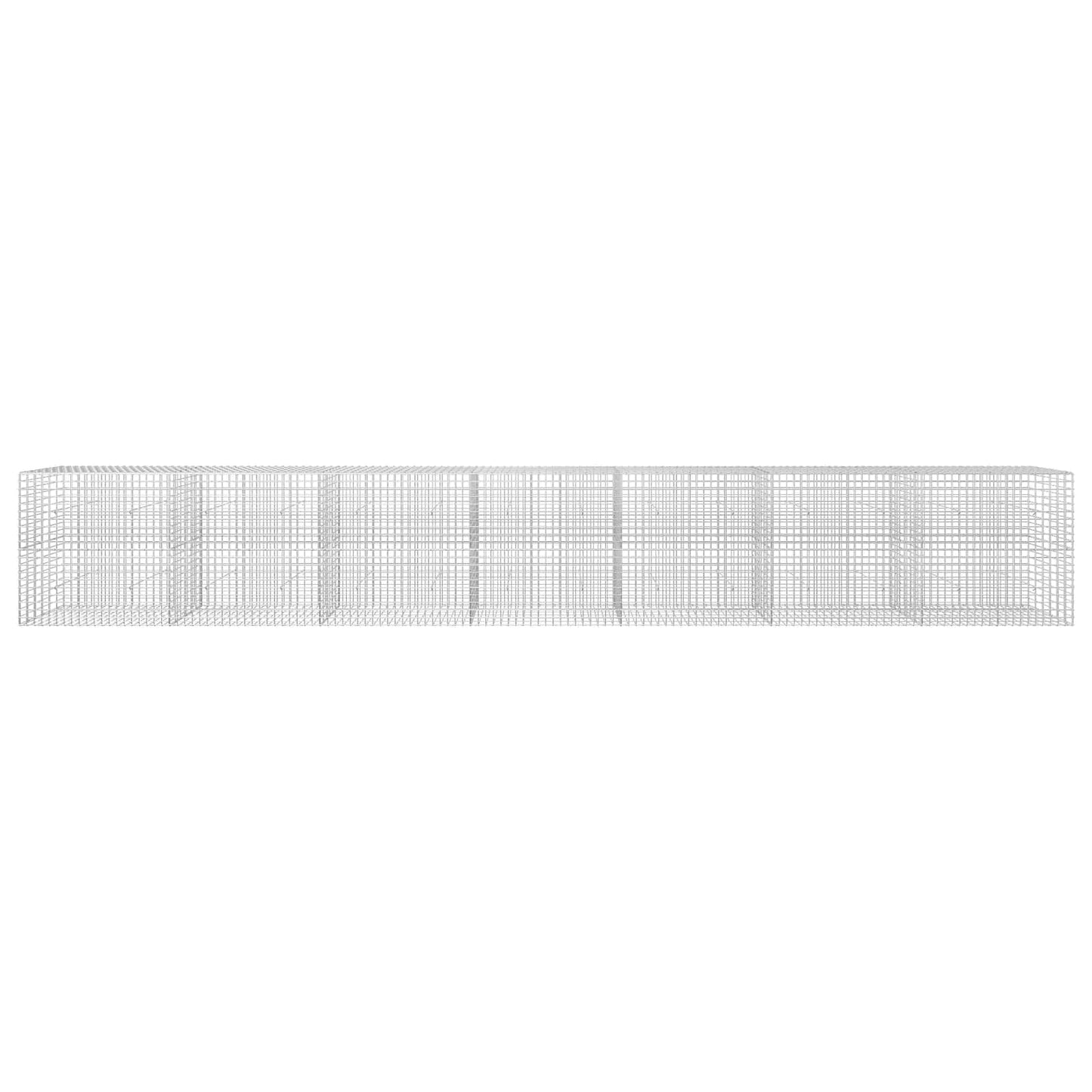 vidaXL Γκαμπιόν με Σύρμα 3,5 mm και Πλέγμα 5x5 cm 700x30x100 εκ