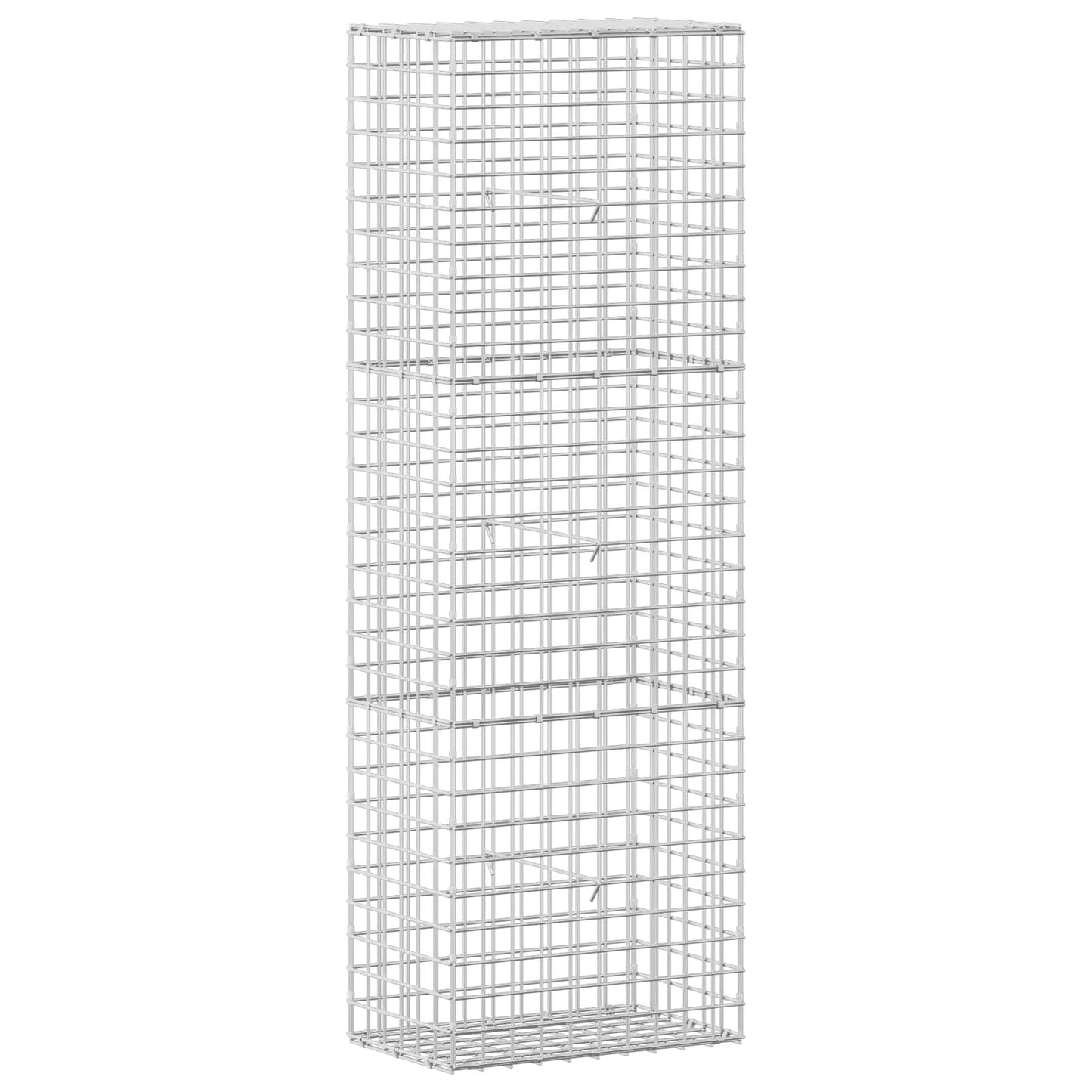 vidaXL Γκαμπιόν με Σύρμα 3,5 mm και Πλέγμα 5x5 cm 50x30x150 εκ