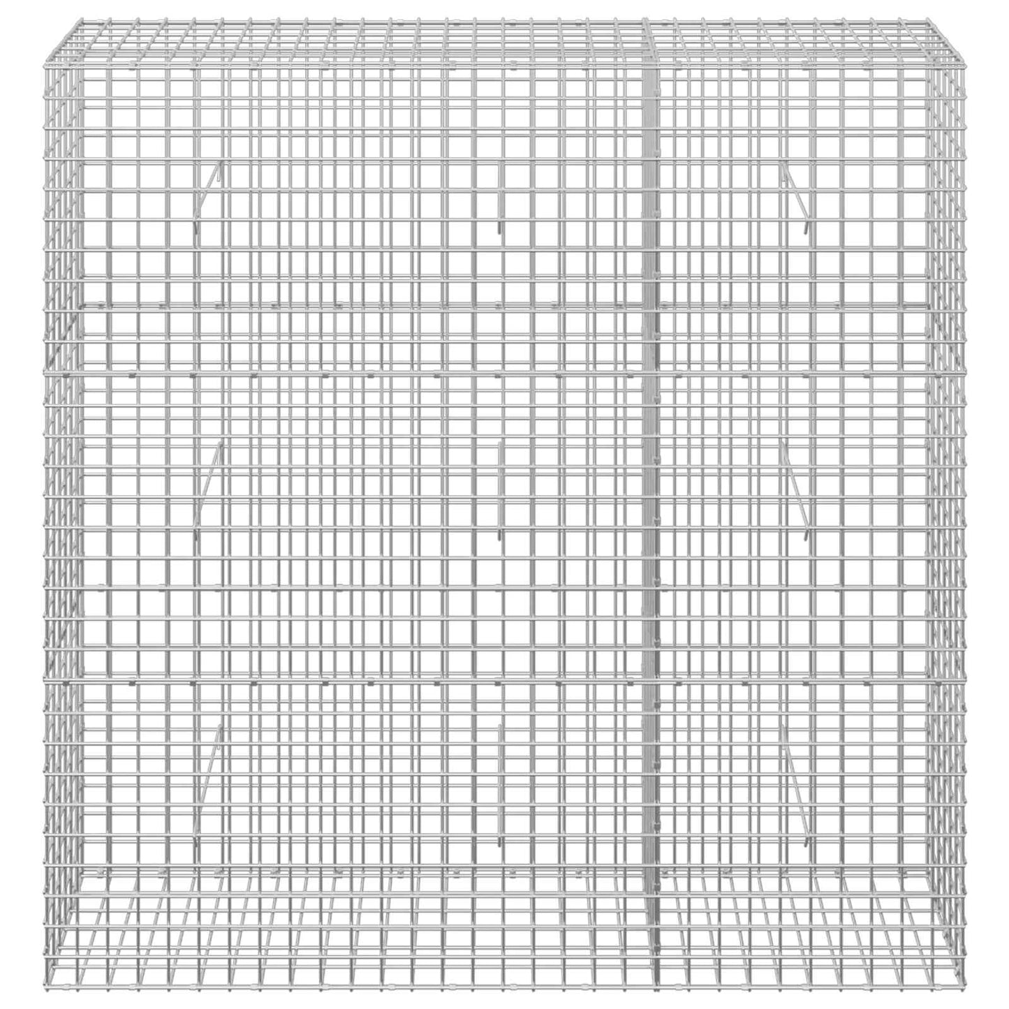 vidaXL Γκαμπιόν με Σύρμα 3,5 mm και Πλέγμα 5x5 cm 150x30x150 εκ