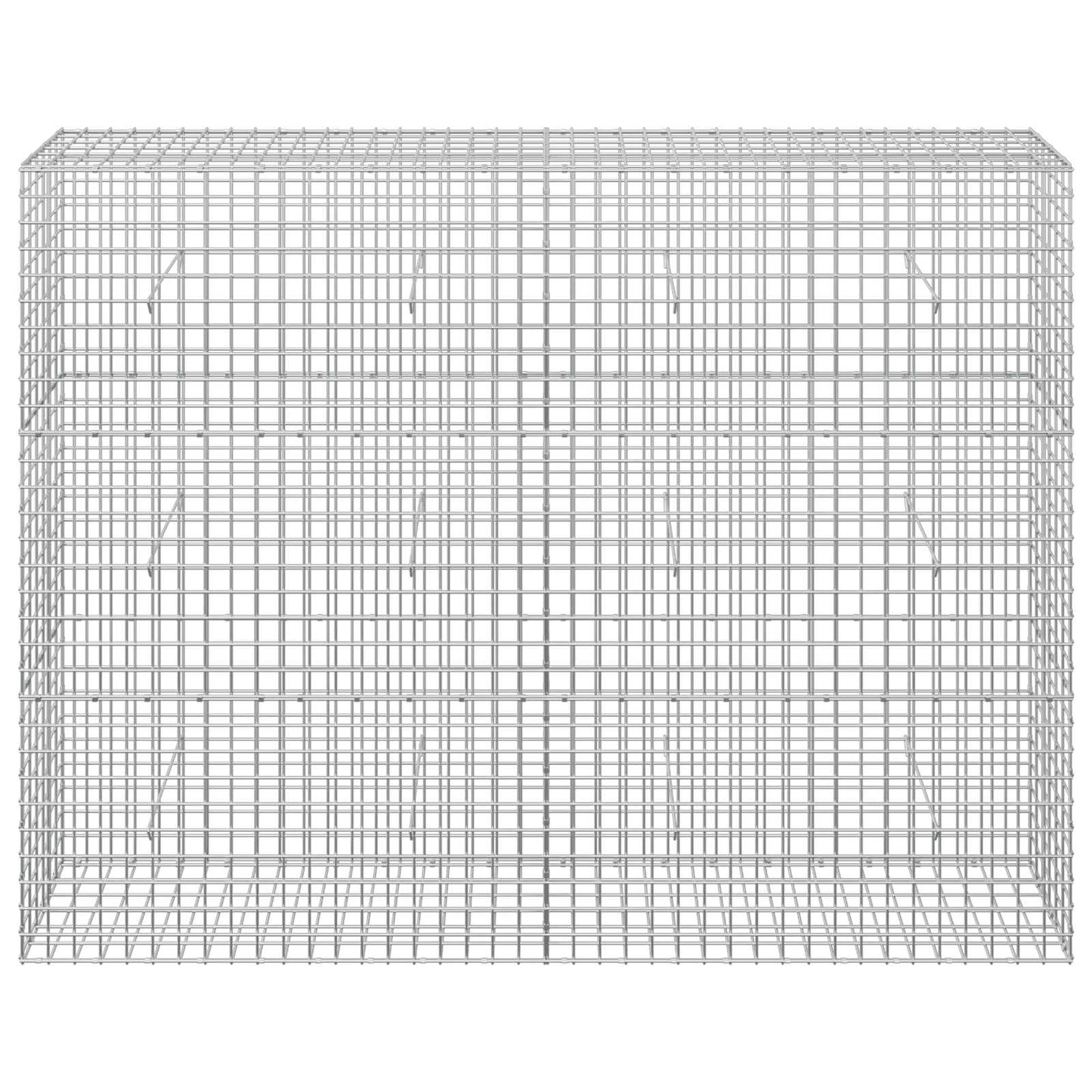 vidaXL Γκαμπιόν με Σύρμα 3,5 mm και Πλέγμα 5x5 cm 200x30x150 εκ