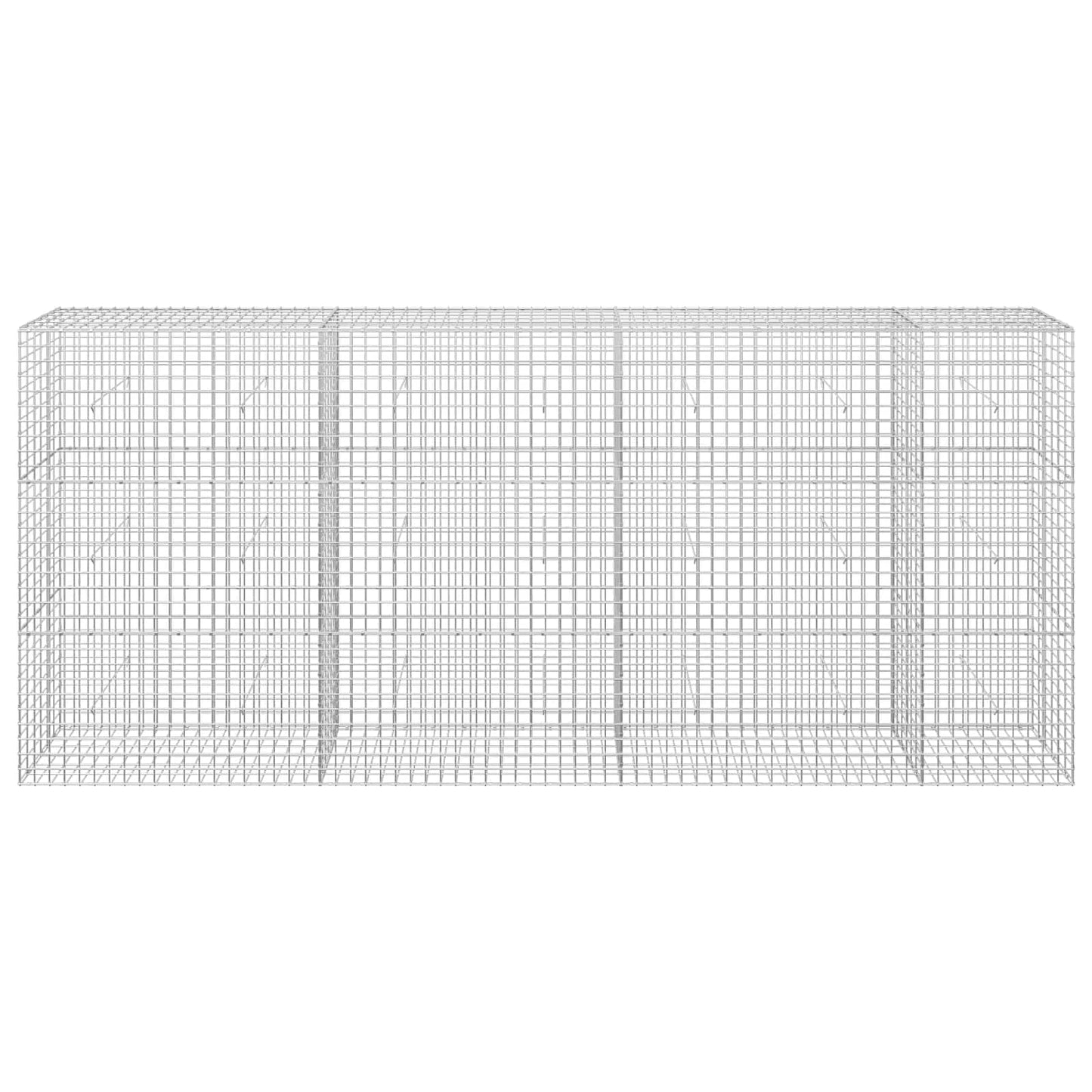 vidaXL Γκαμπιόν με Σύρμα 3,5 mm και Πλέγμα 5x5 cm 350x30x150 εκ.