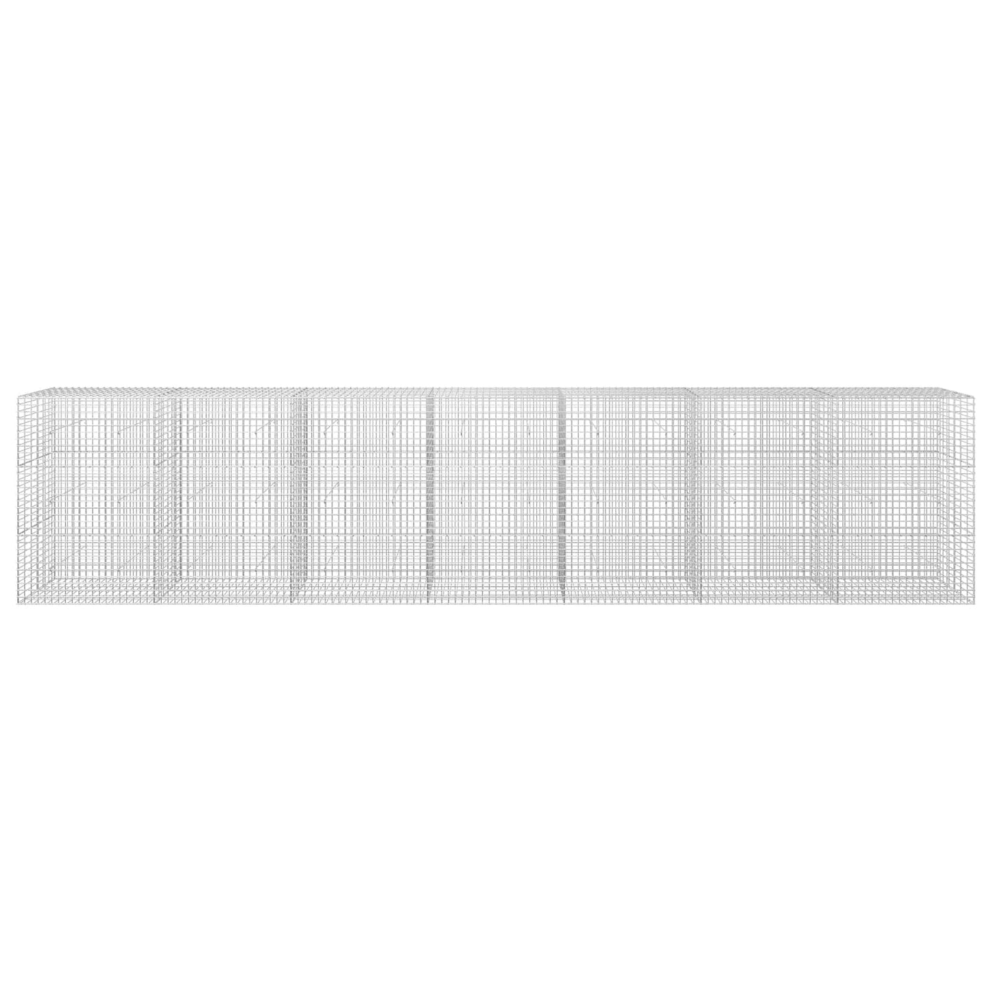vidaXL Γκαμπιόν με Σύρμα 3,5 mm και Πλέγμα 5x5 cm 700x30x150 εκ