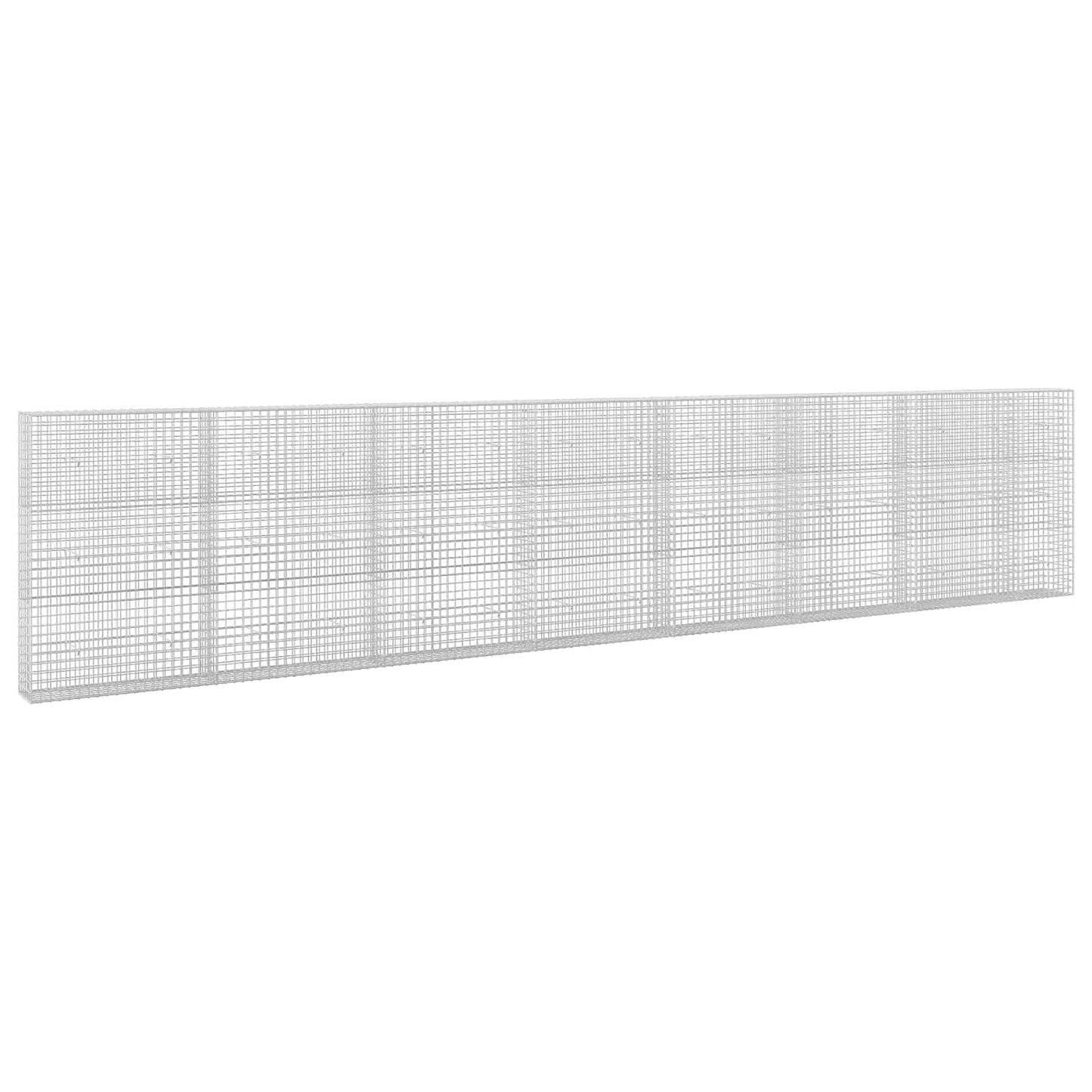 vidaXL Γκαμπιόν με Σύρμα 3,5 mm και Πλέγμα 5x5 cm 750x30x150 εκ