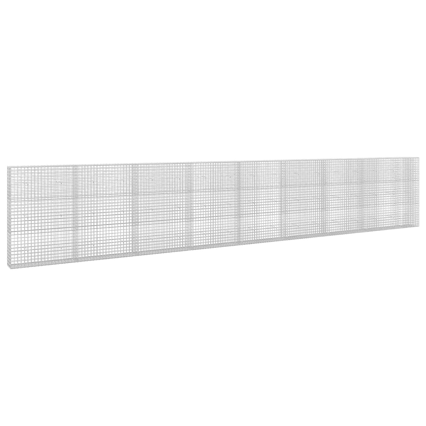 vidaXL Γκαμπιόν με Σύρμα 3,5 mm και Πλέγμα 5x5 cm 850x30x150 εκ