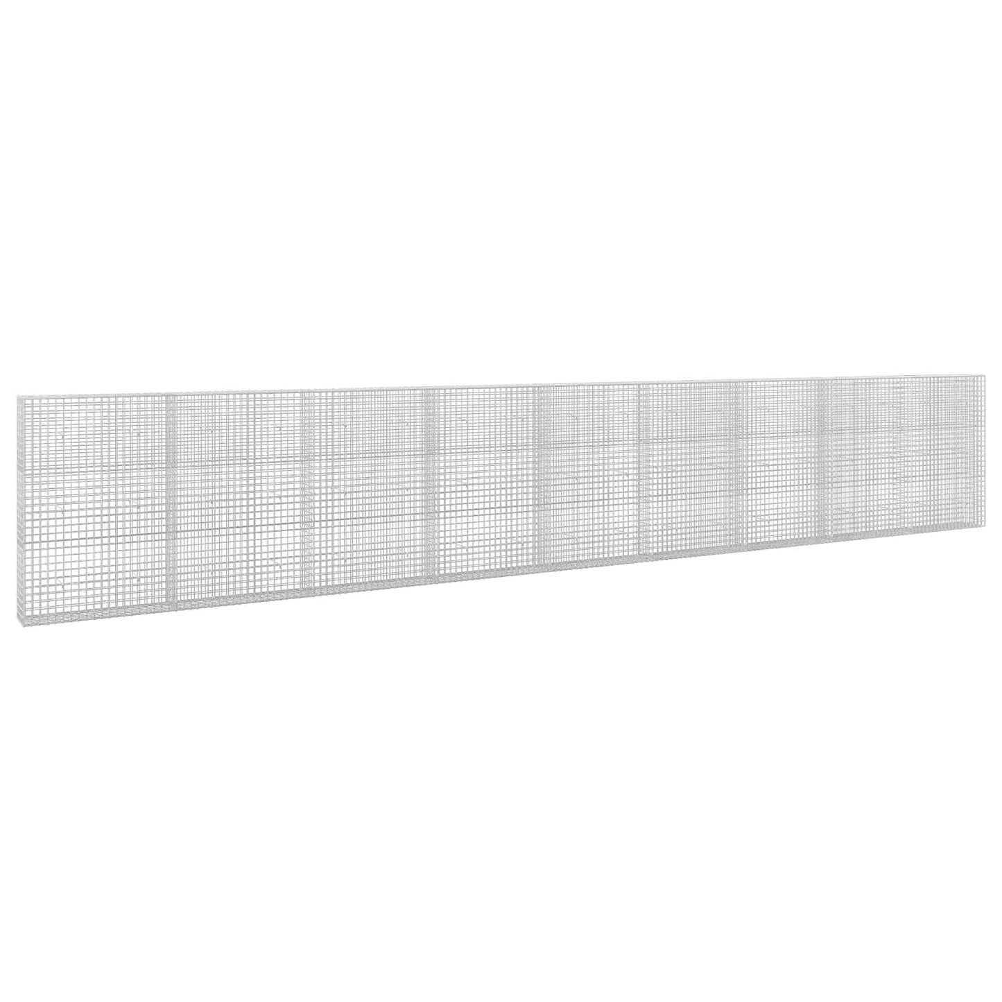 vidaXL Γκαμπιόν με Σύρμα 3,5 mm και Πλέγμα 5x5 cm 900x30x150 εκ