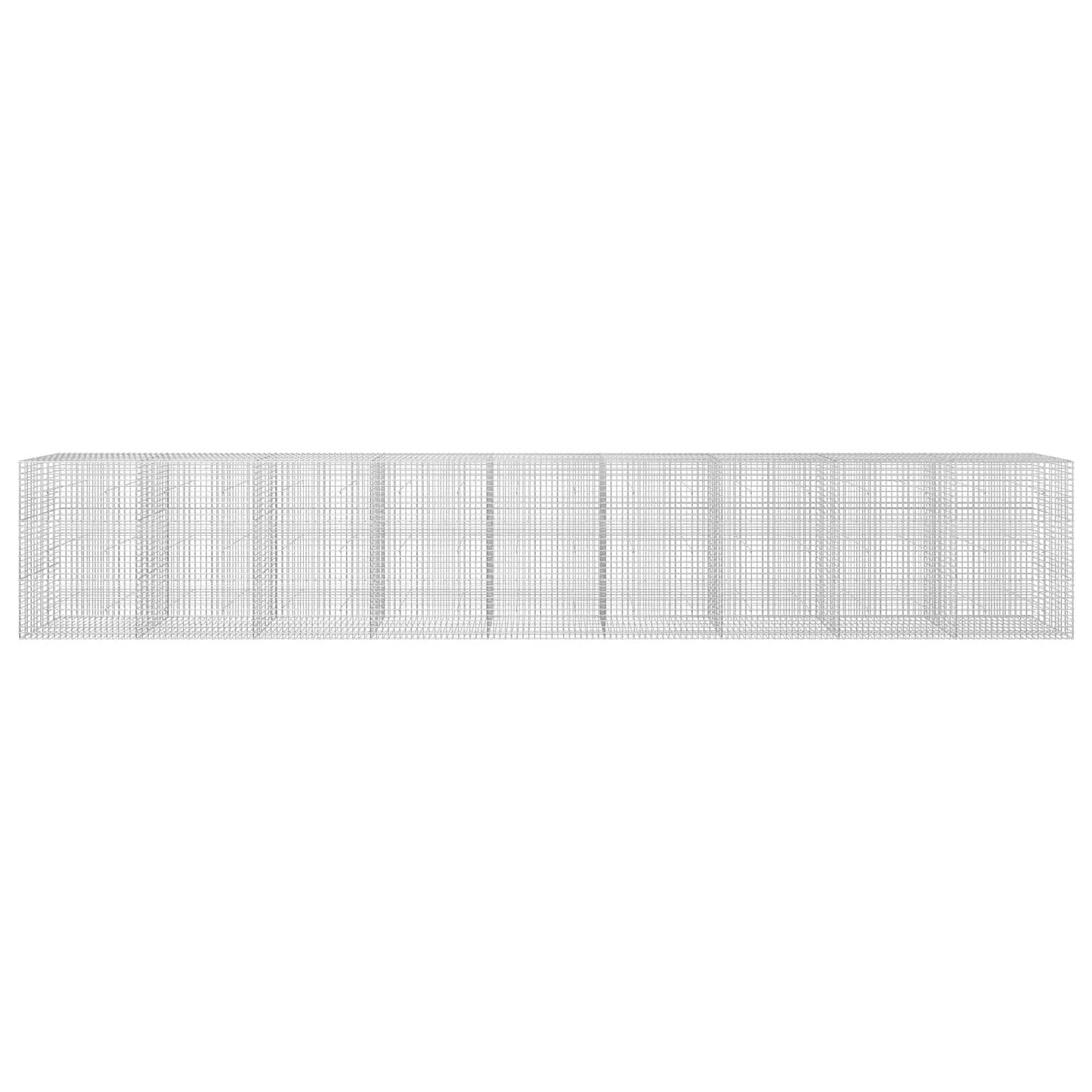 vidaXL Γκαμπιόν με Σύρμα 3,5 mm και Πλέγμα 5x5 cm 900x30x150 εκ