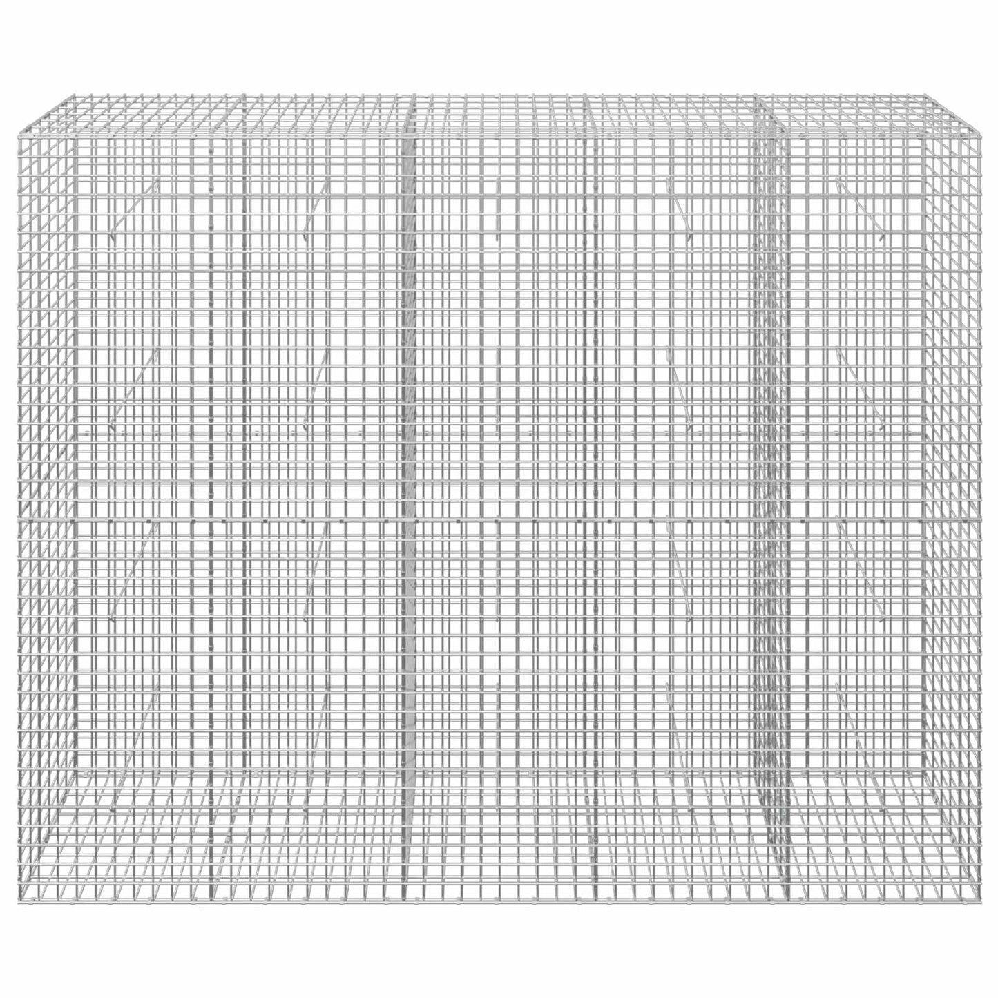 vidaXL Γκαμπιόν με Σύρμα 3,5 mm και Πλέγμα 5x5 cm 250x30x200 εκ.