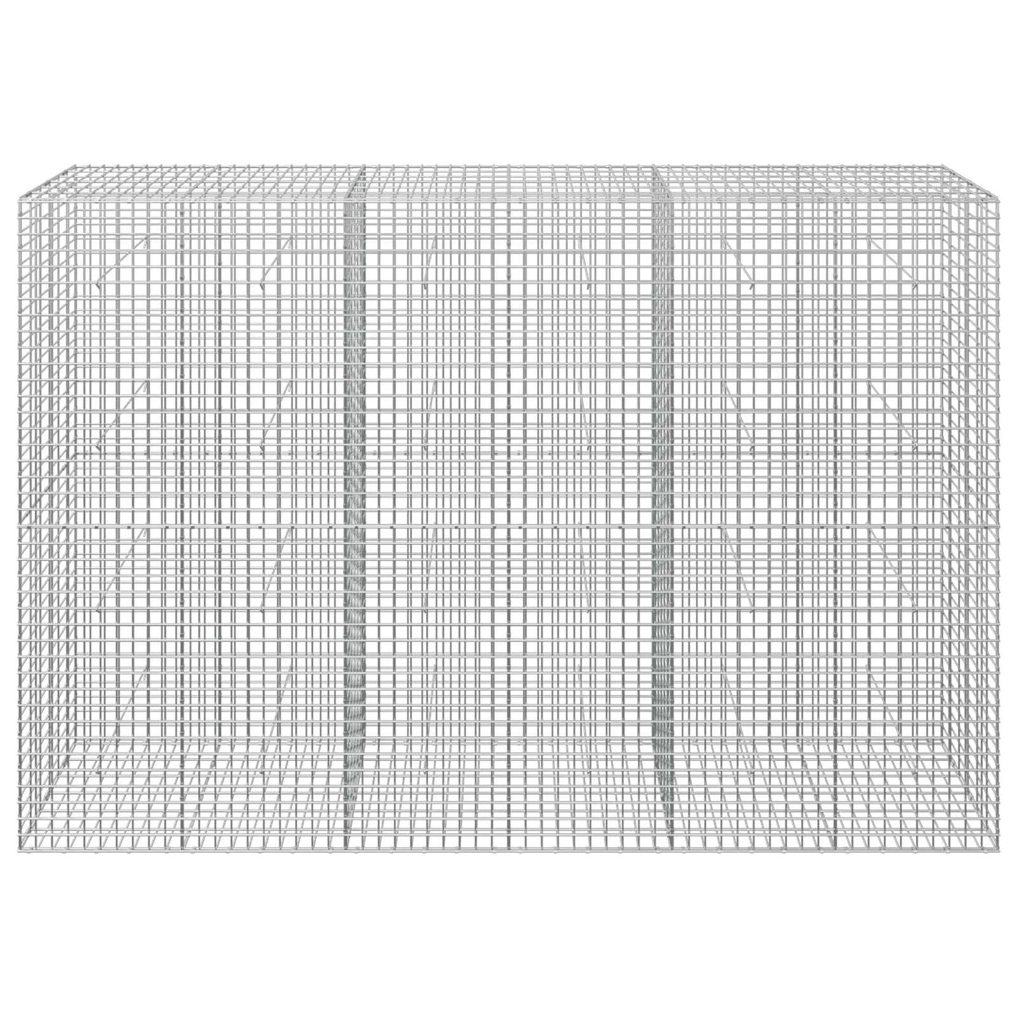 vidaXL Γκαμπιόν με Σύρμα 3,5 mm και Πλέγμα 5x5 cm 300x30x200 εκ