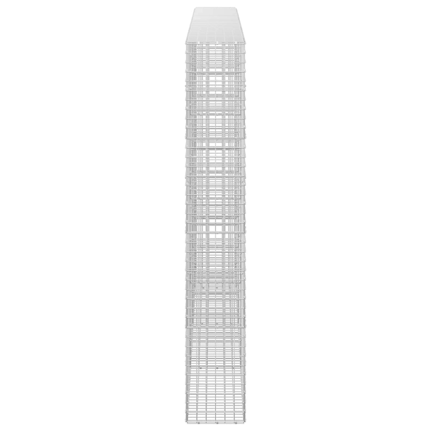 vidaXL Γκαμπιόν με Σύρμα 3,5 mm και Πλέγμα 5x5 cm 350x30x200 εκ