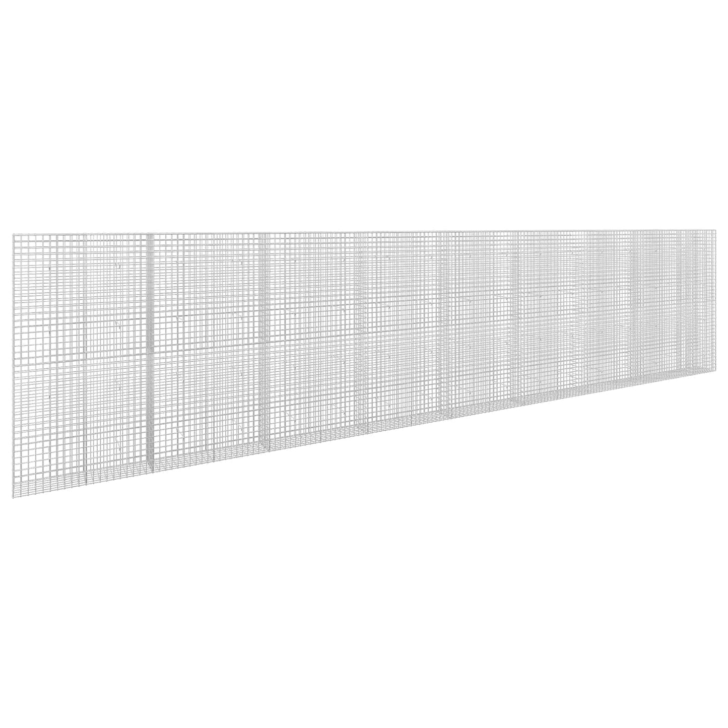 vidaXL Γκαμπιόν με Σύρμα 3,5 mm και Πλέγμα 5x5 cm 850x30x200 εκ