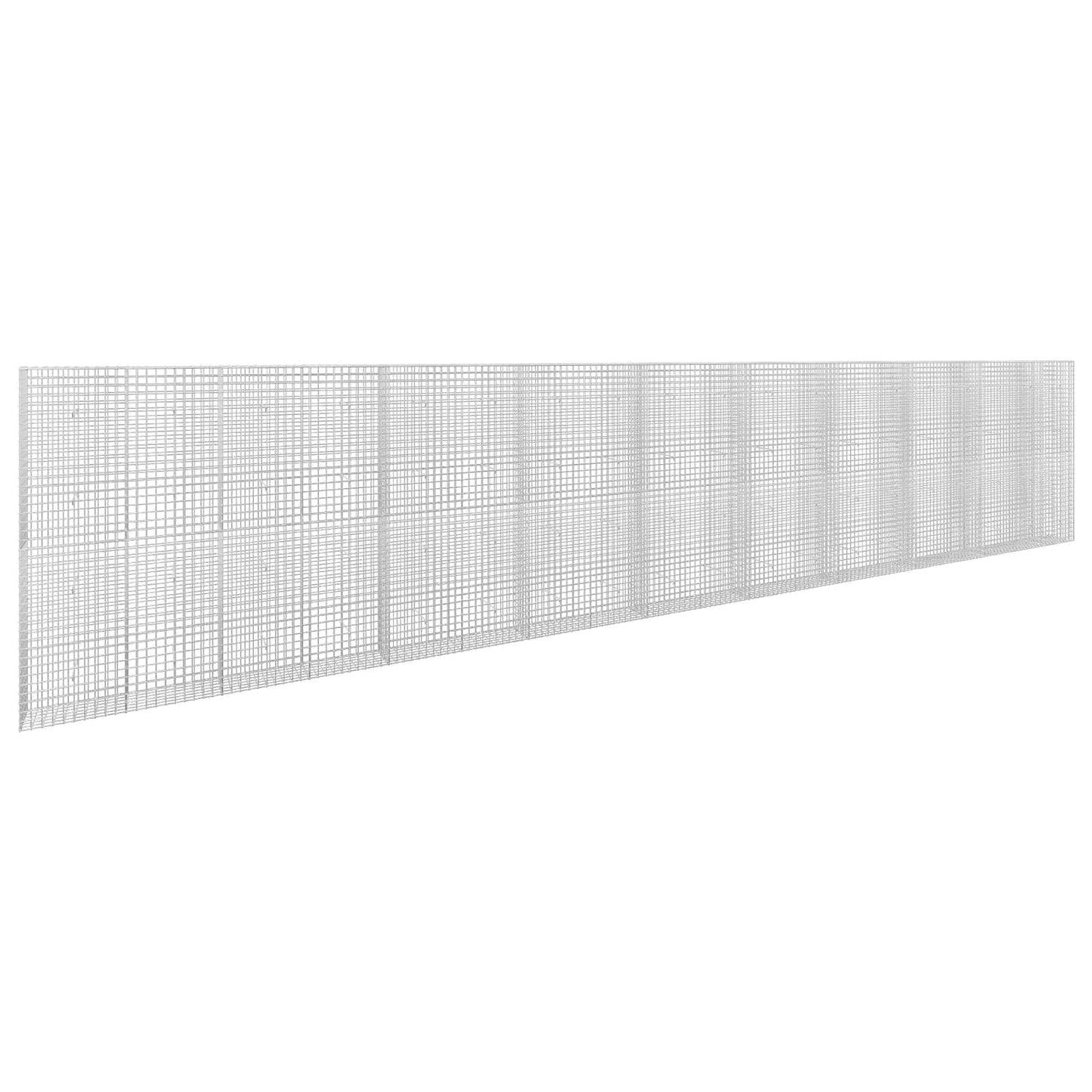 vidaXL Γκαμπιόν με Σύρμα 3,5 mm και Πλέγμα 5x5 cm 950x30x200 εκ