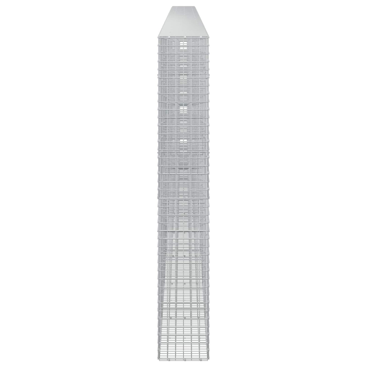 vidaXL Γκαμπιόν με Σύρμα 3,5 mm και Πλέγμα 5x5 cm 950x30x200 εκ