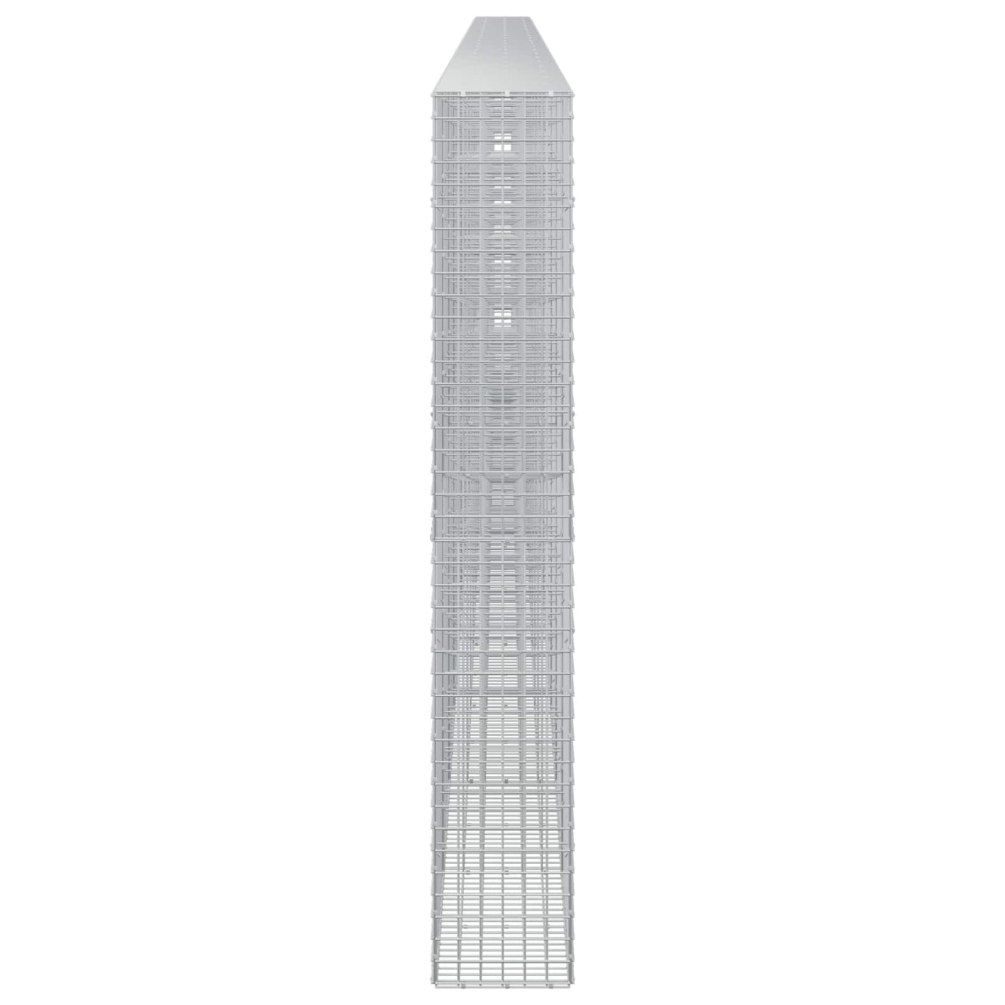 vidaXL Γκαμπιόν με Σύρμα 3,5 mm και Πλέγμα 5x5 cm 1200x30x200 εκ