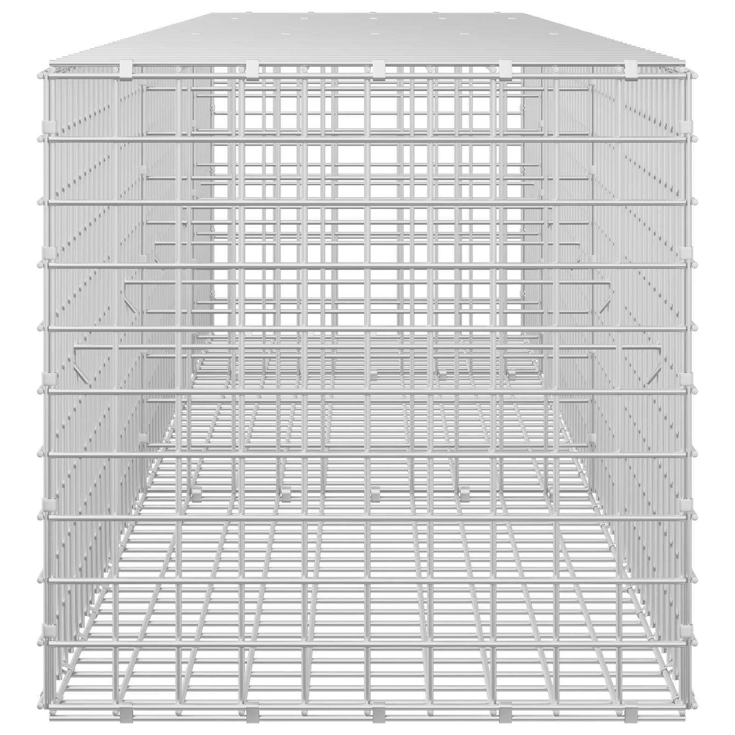 vidaXL Γκαμπιόν με Σύρμα 3,5 mm και Πλέγμα 5x5 cm 250x50x50 εκ