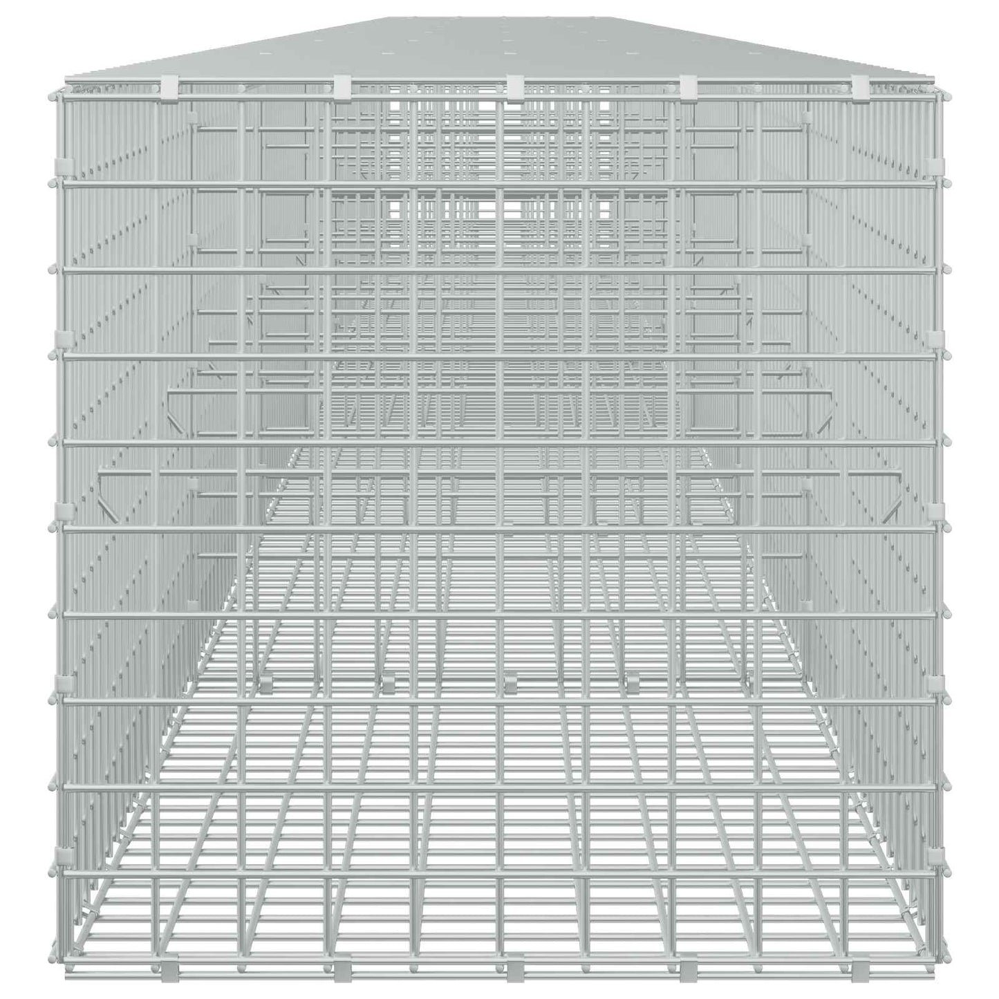 vidaXL Γκαμπιόν με Σύρμα 3,5 mm και Πλέγμα 5x5 cm 700x50x50 εκ