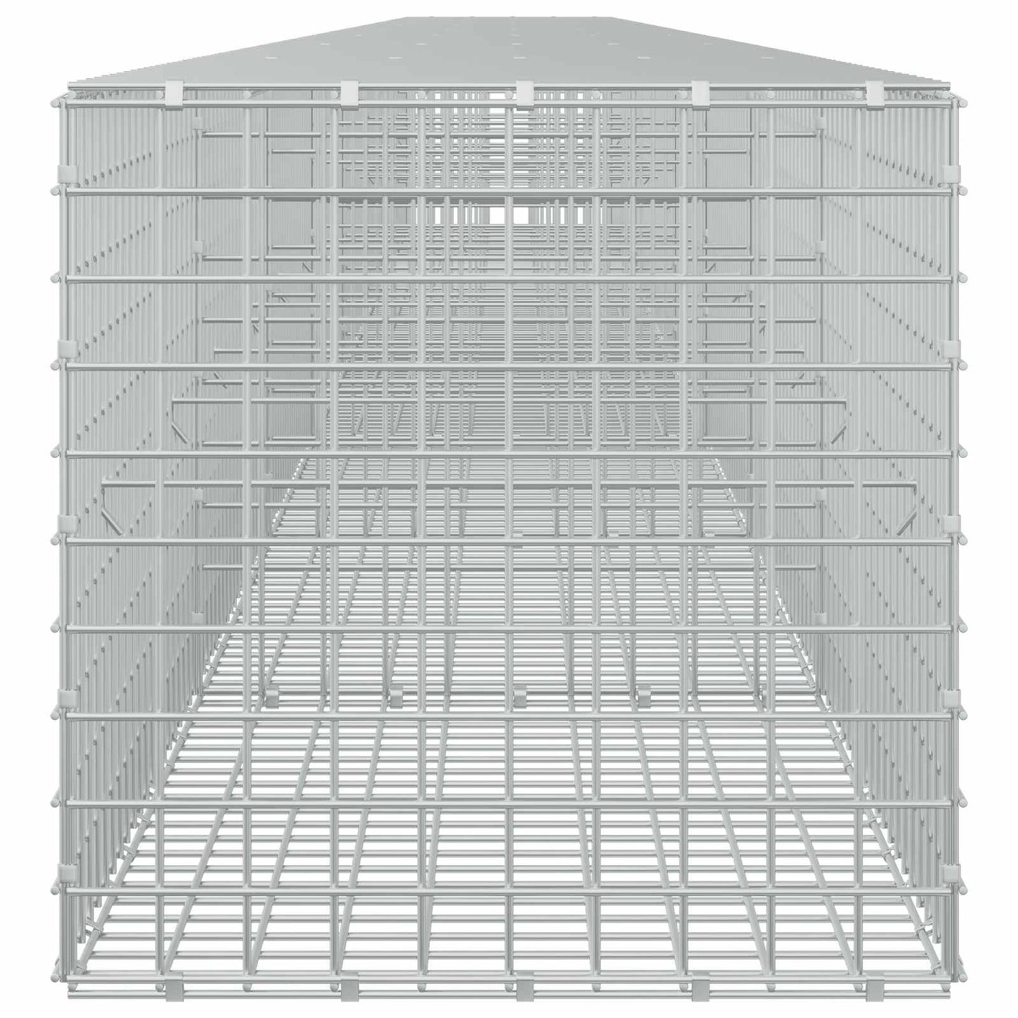 vidaXL Γκαμπιόν με Σύρμα 3,5 mm και Πλέγμα 5x5 cm 800x50x50 εκ