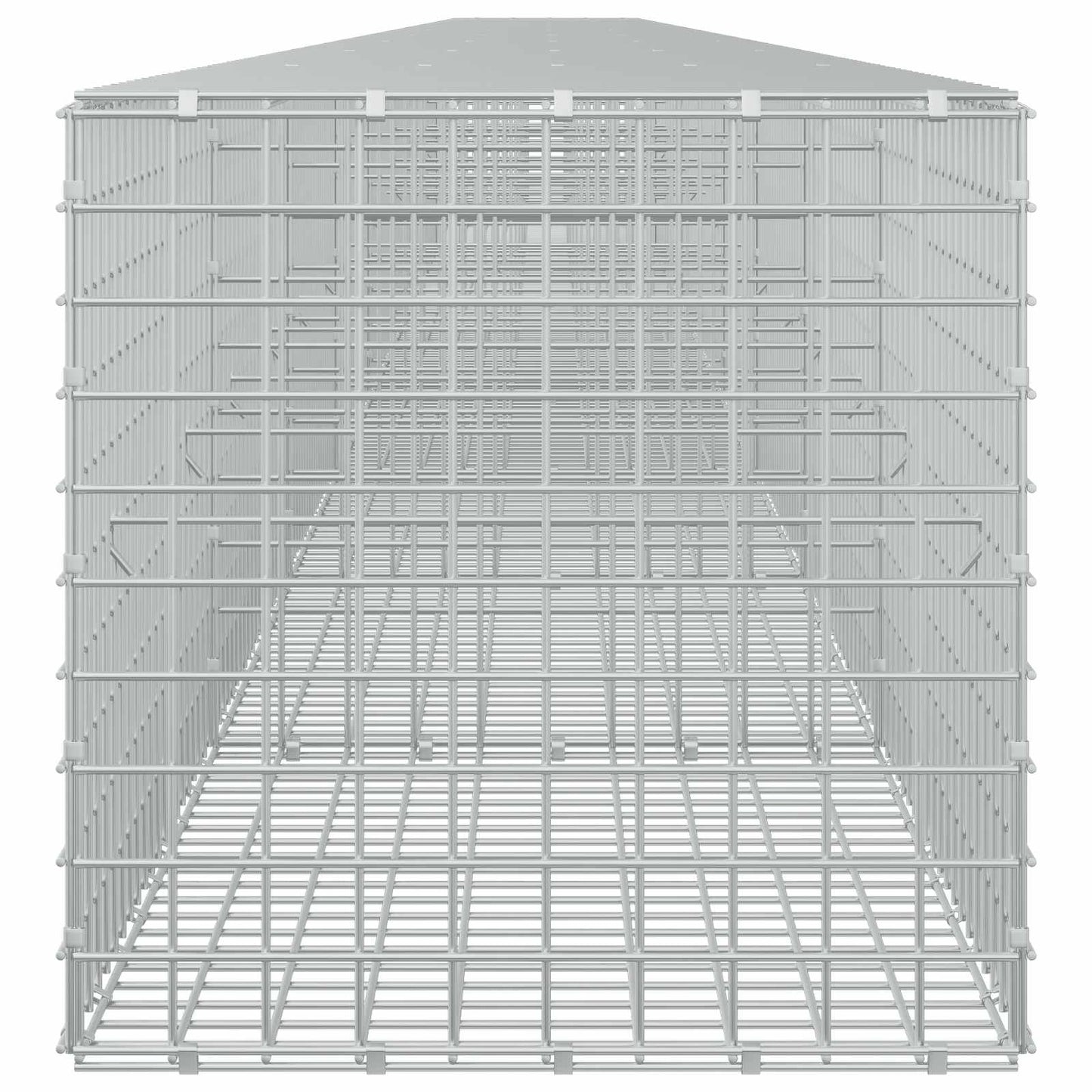 vidaXL Γκαμπιόν με Σύρμα 3,5 mm και Πλέγμα 5x5 cm 1000x50x50 εκ.